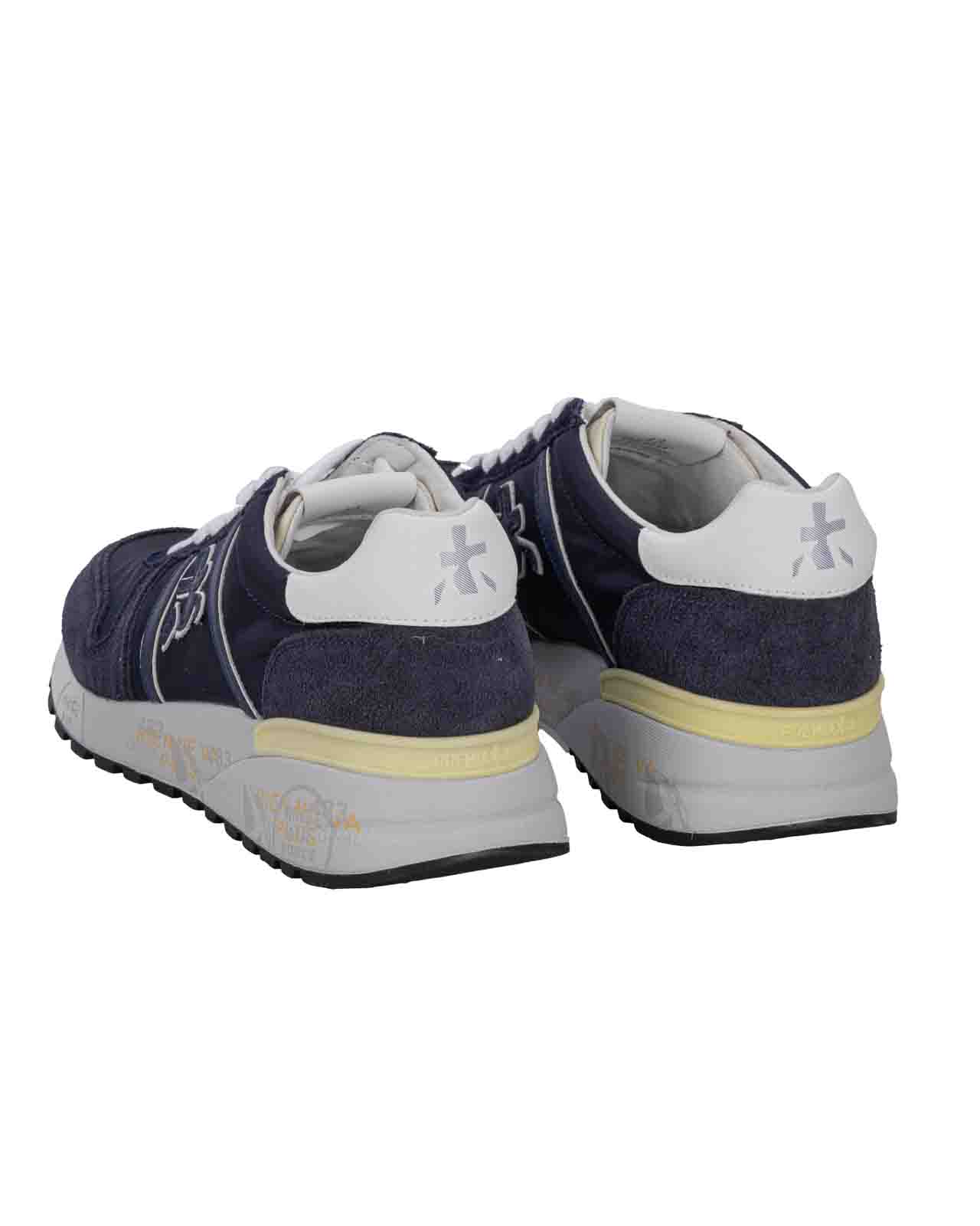 Shop Premiata Lander Sneakers Sneakers In Blue