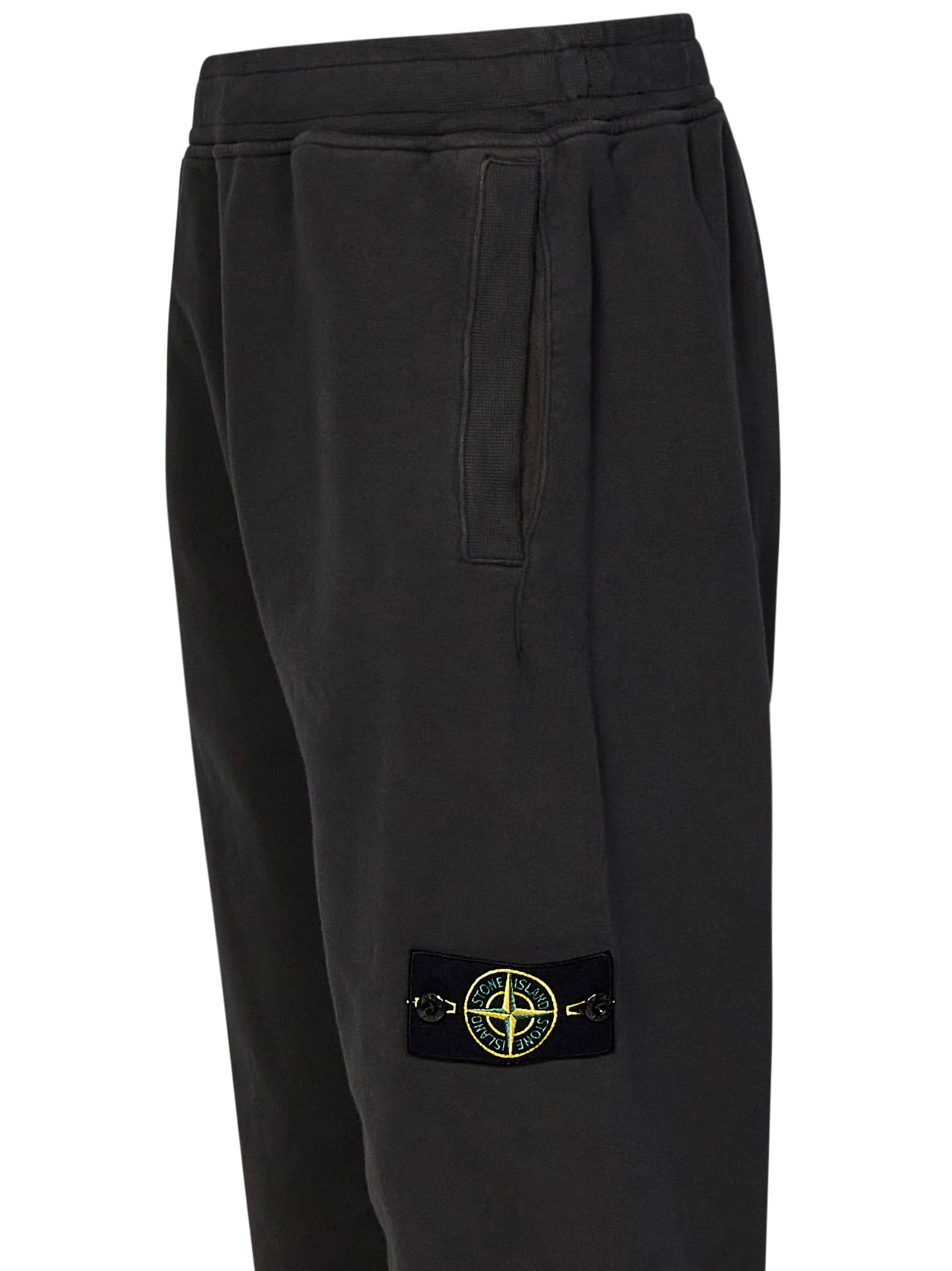 Shop Stone Island Trousers In Grey