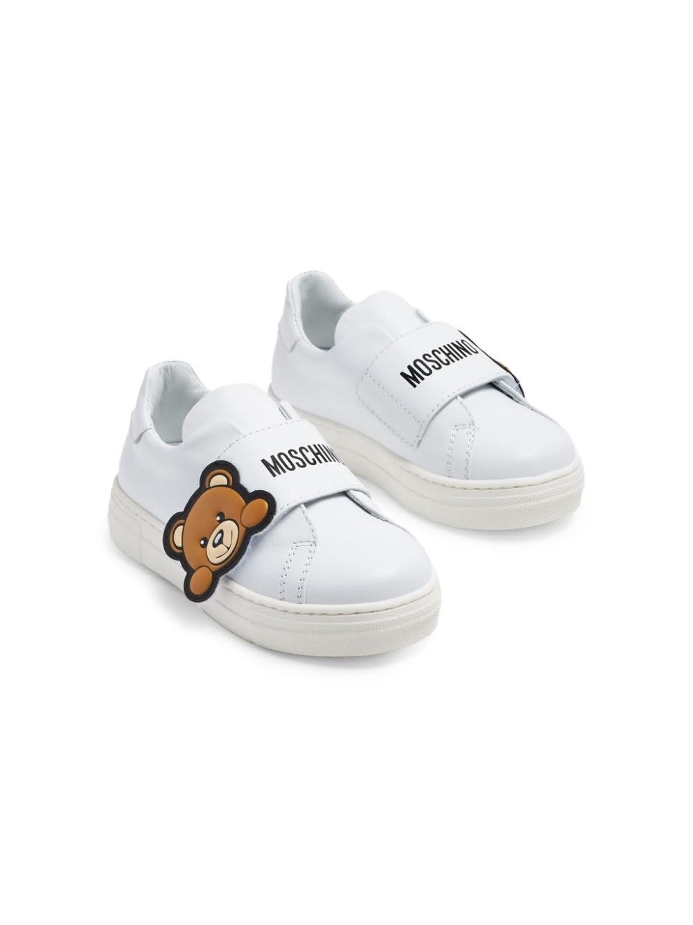 MOSCHINO TEDDY BEAR SNEAKERS WITH TEAR