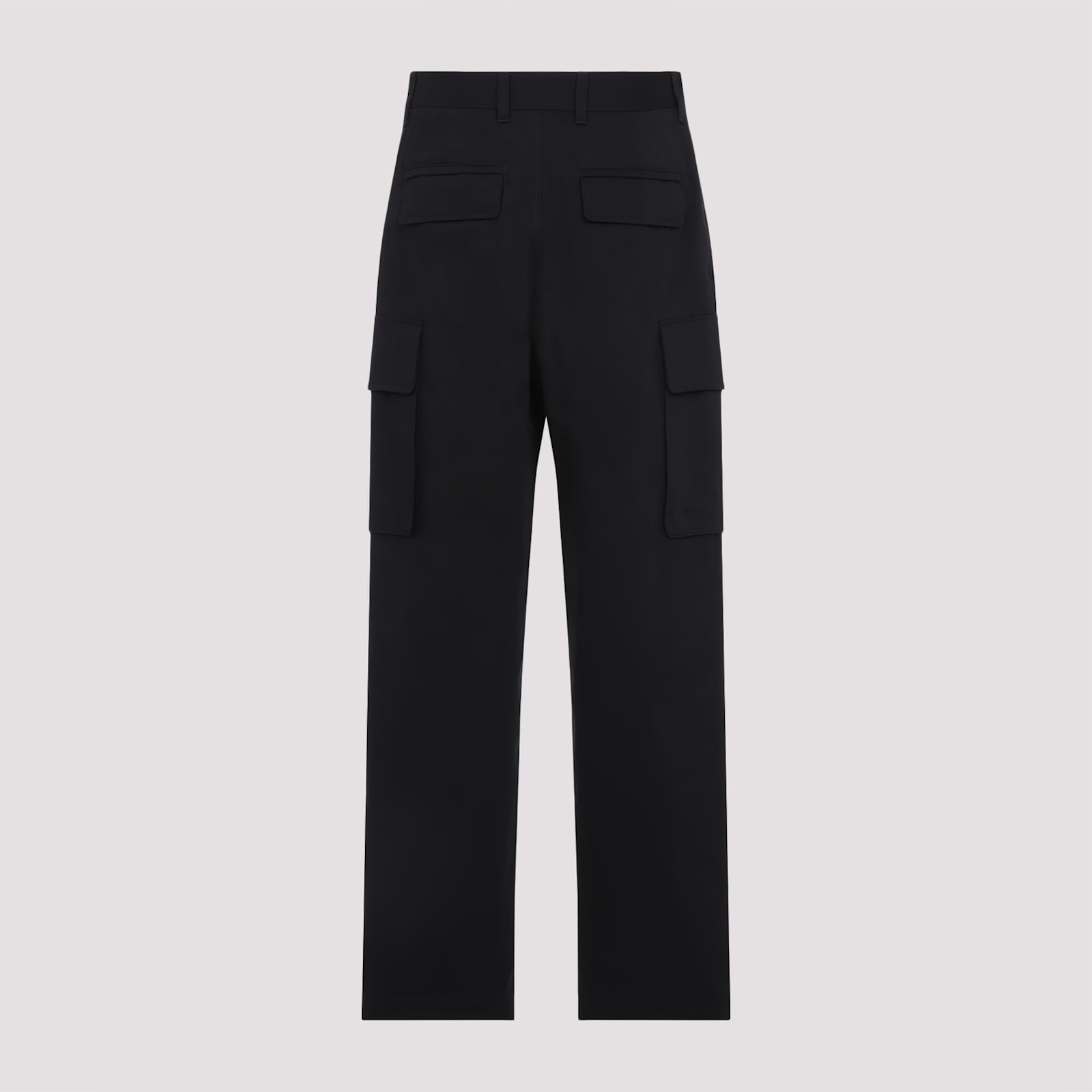 Givenchy Cotton Trousers In Black