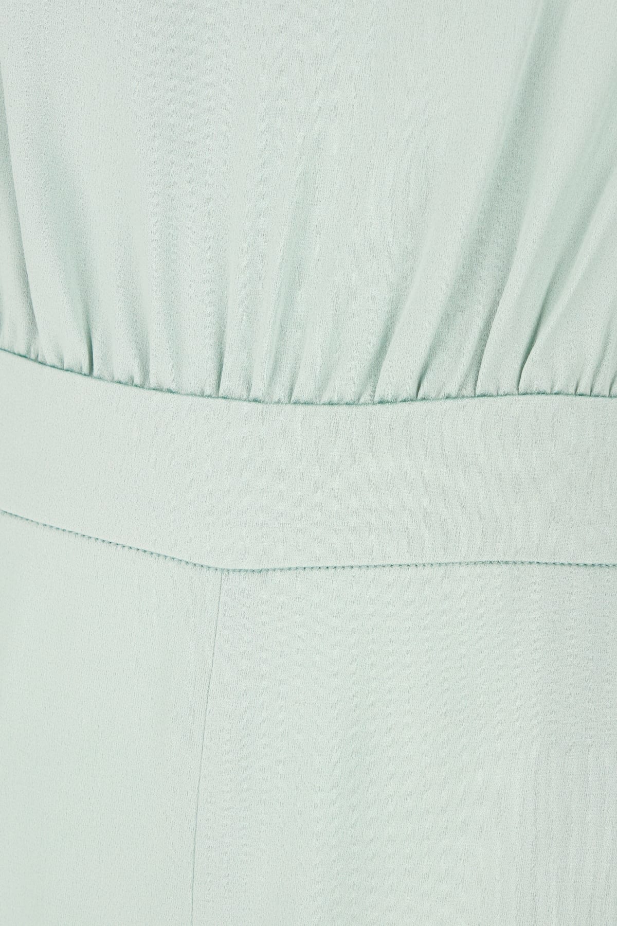 Shop Max Mara Mint Green Acetate Blend Jumpsuit In 004