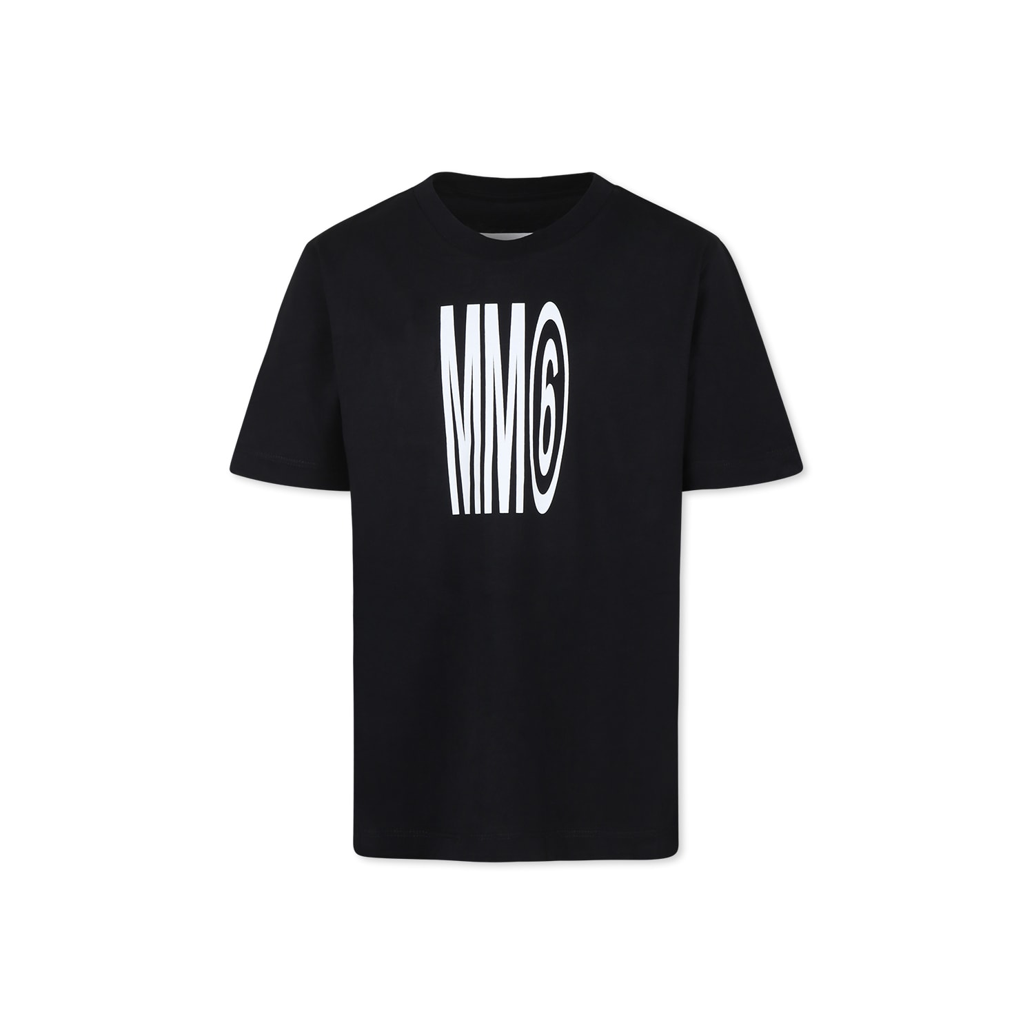 Mm6 Maison Margiela Logo-print T-shirt In Multicolor