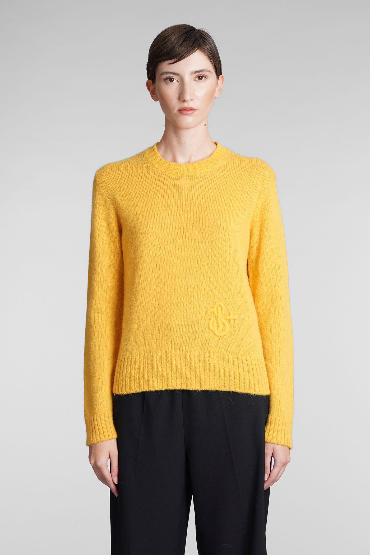 Jil Sander Knitwear In Yellow Wool