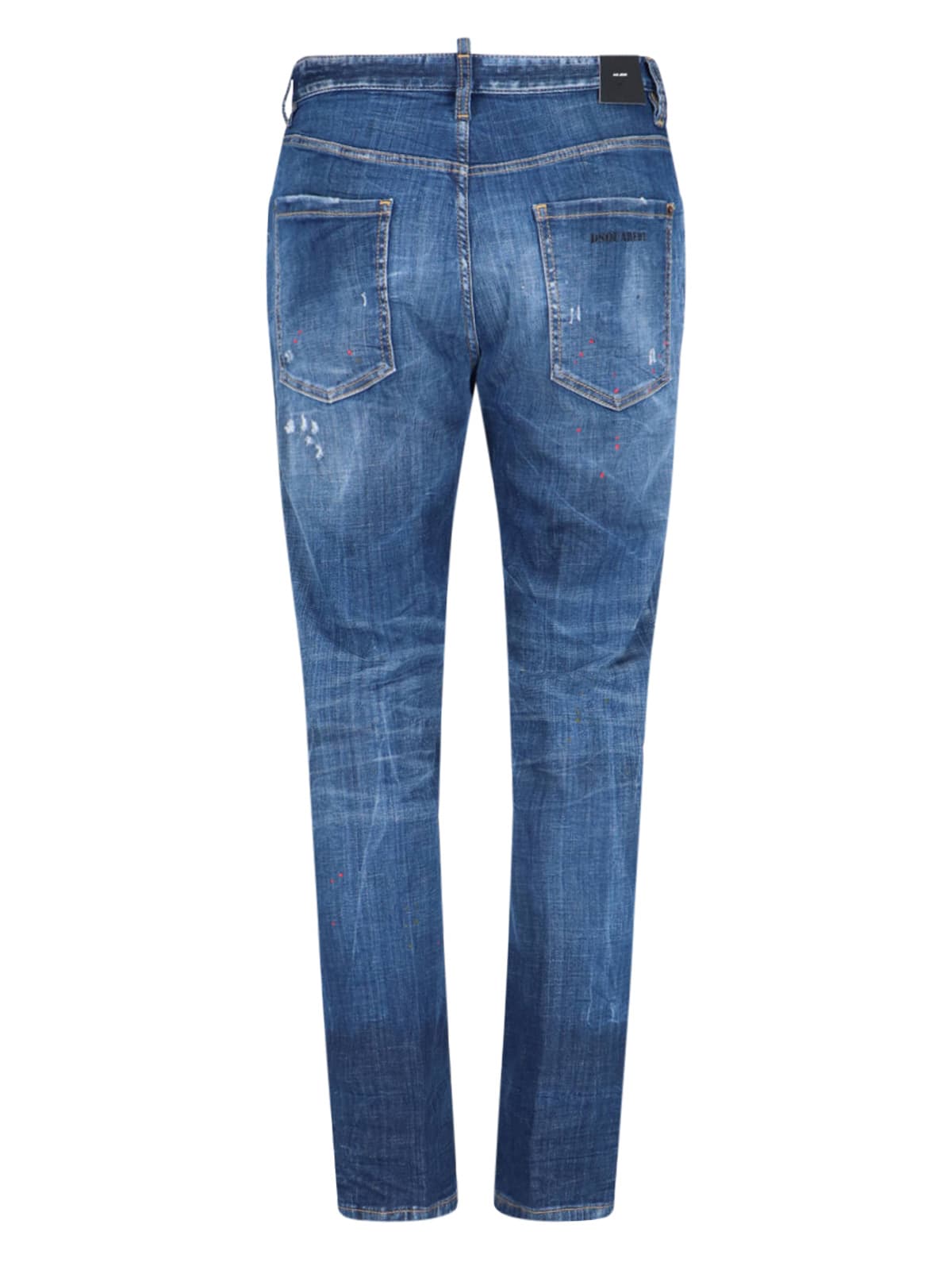 Dsquared2 "642" Straight Jeans In Blue