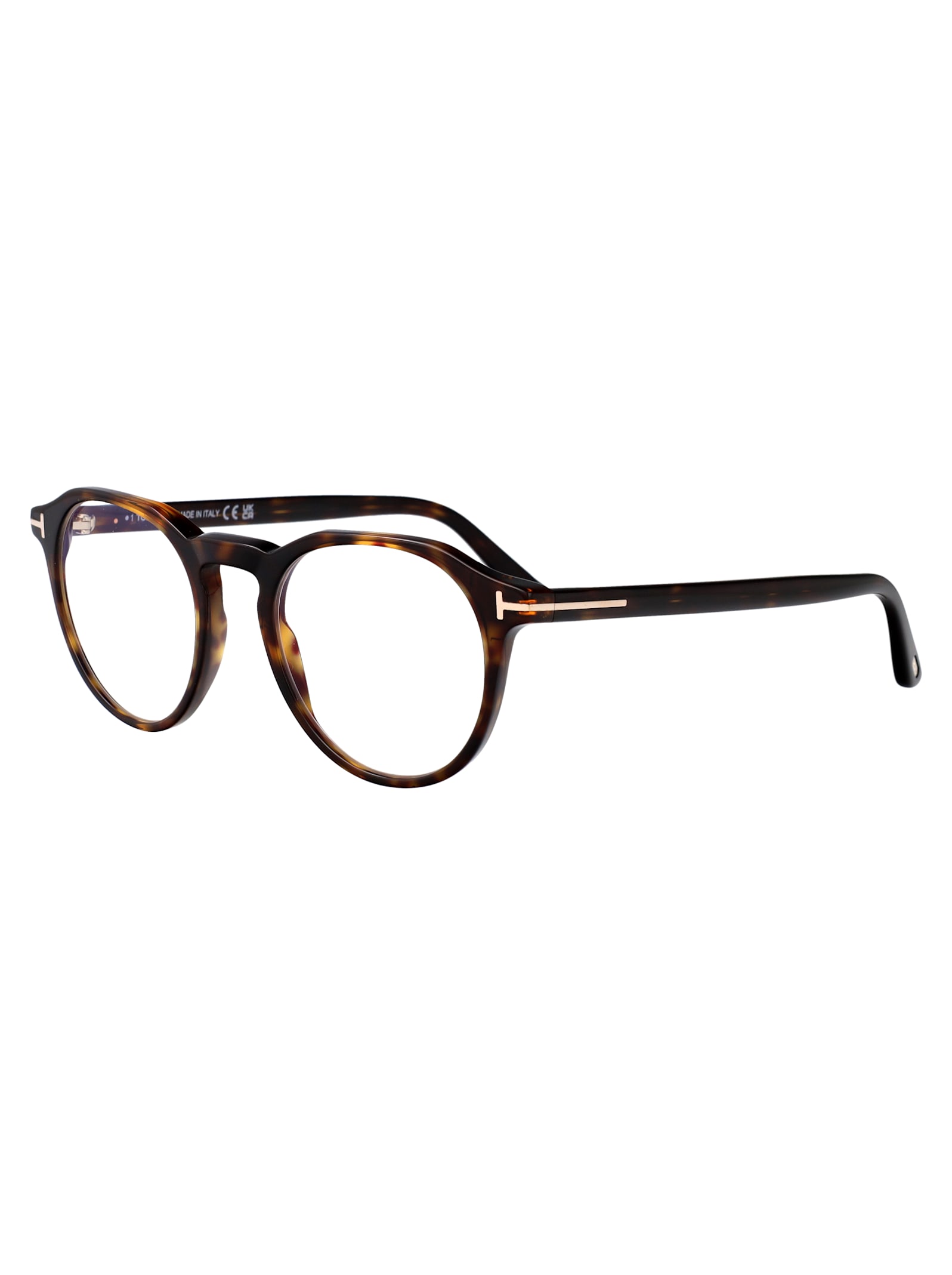 Tom Ford Ft5833-b Glasses In 052 Avana Scura