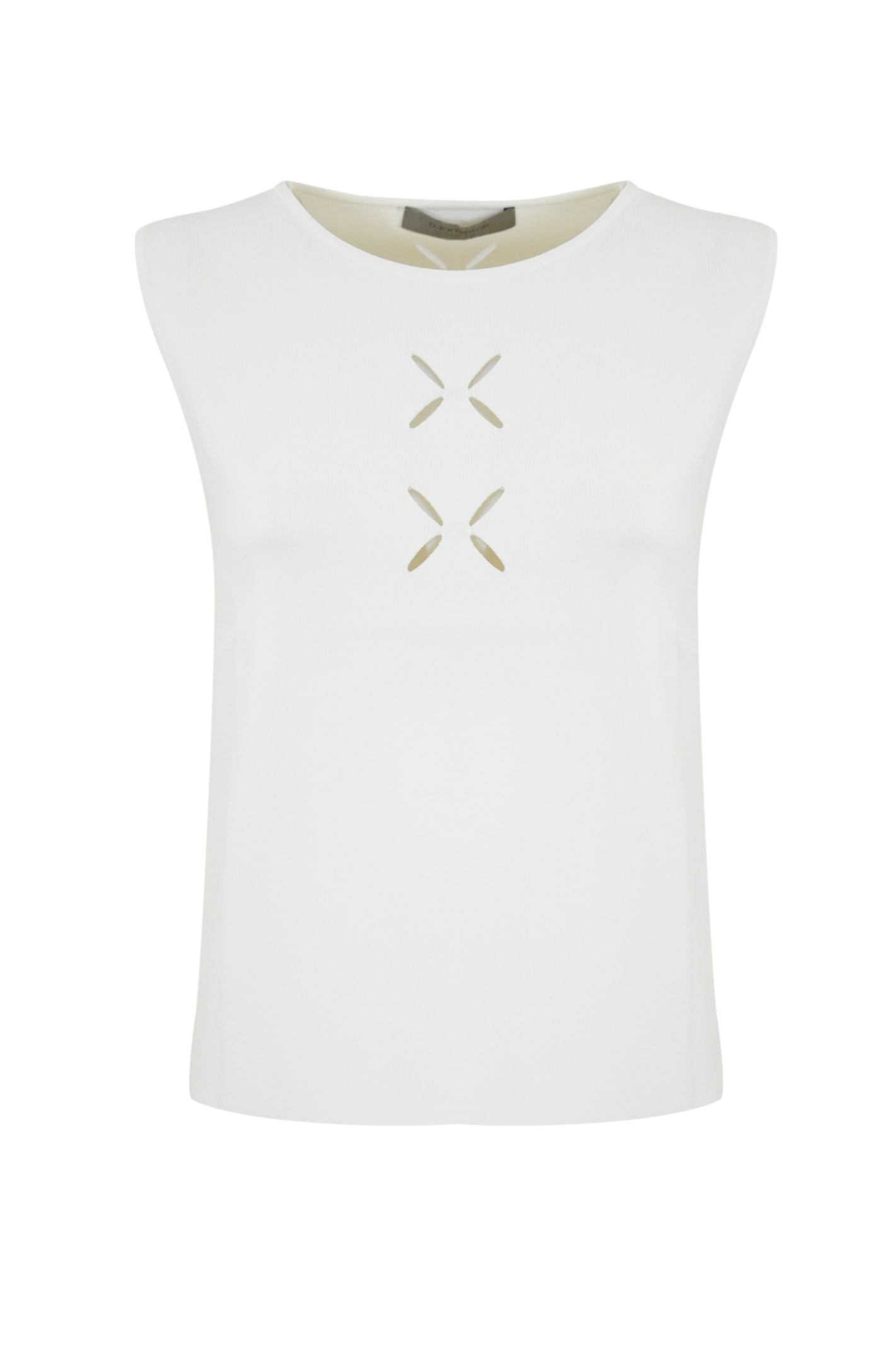 D. Exterior Viscose Flower Top
