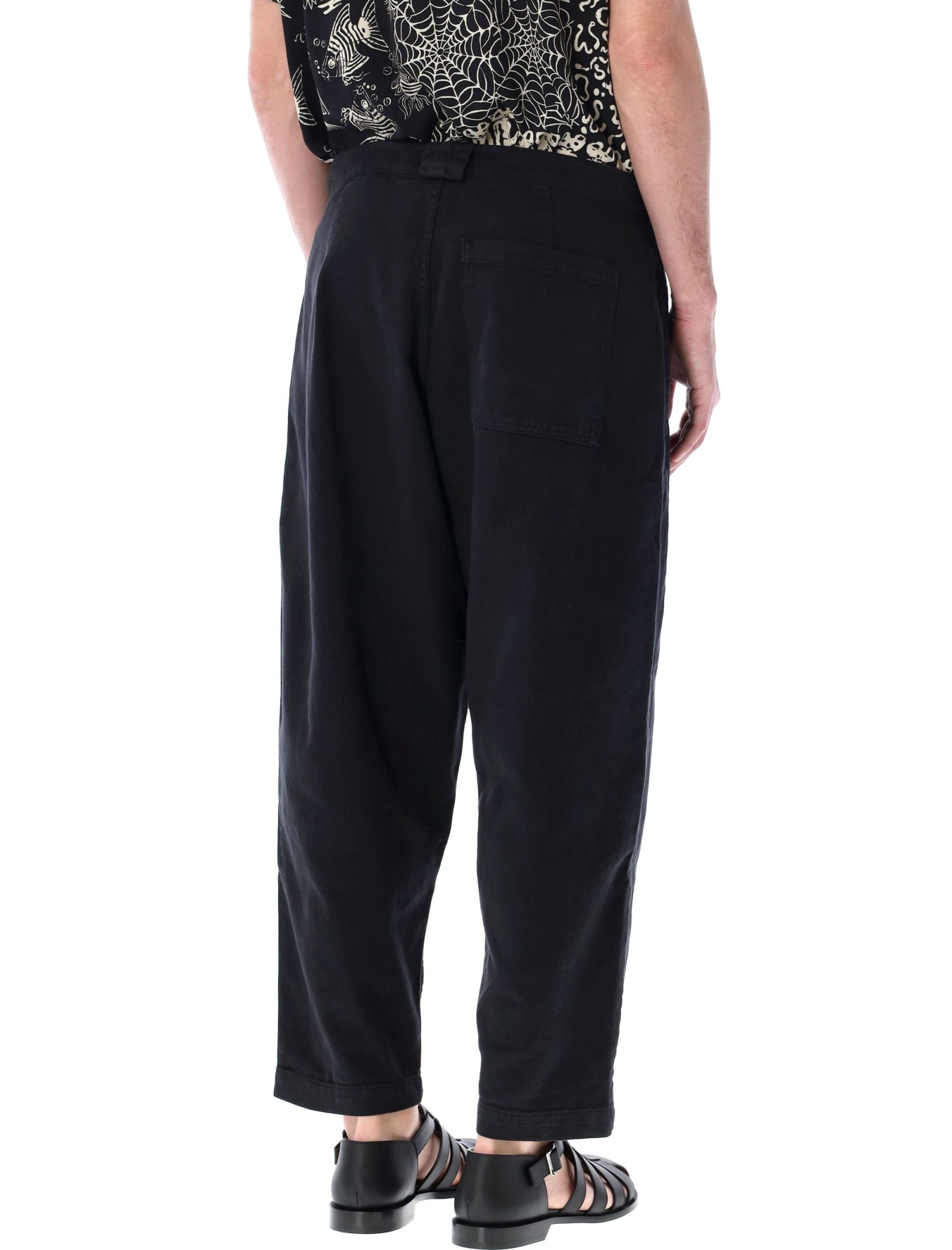 Shop Ymc You Must Create Babe Ruth Trousers In Black