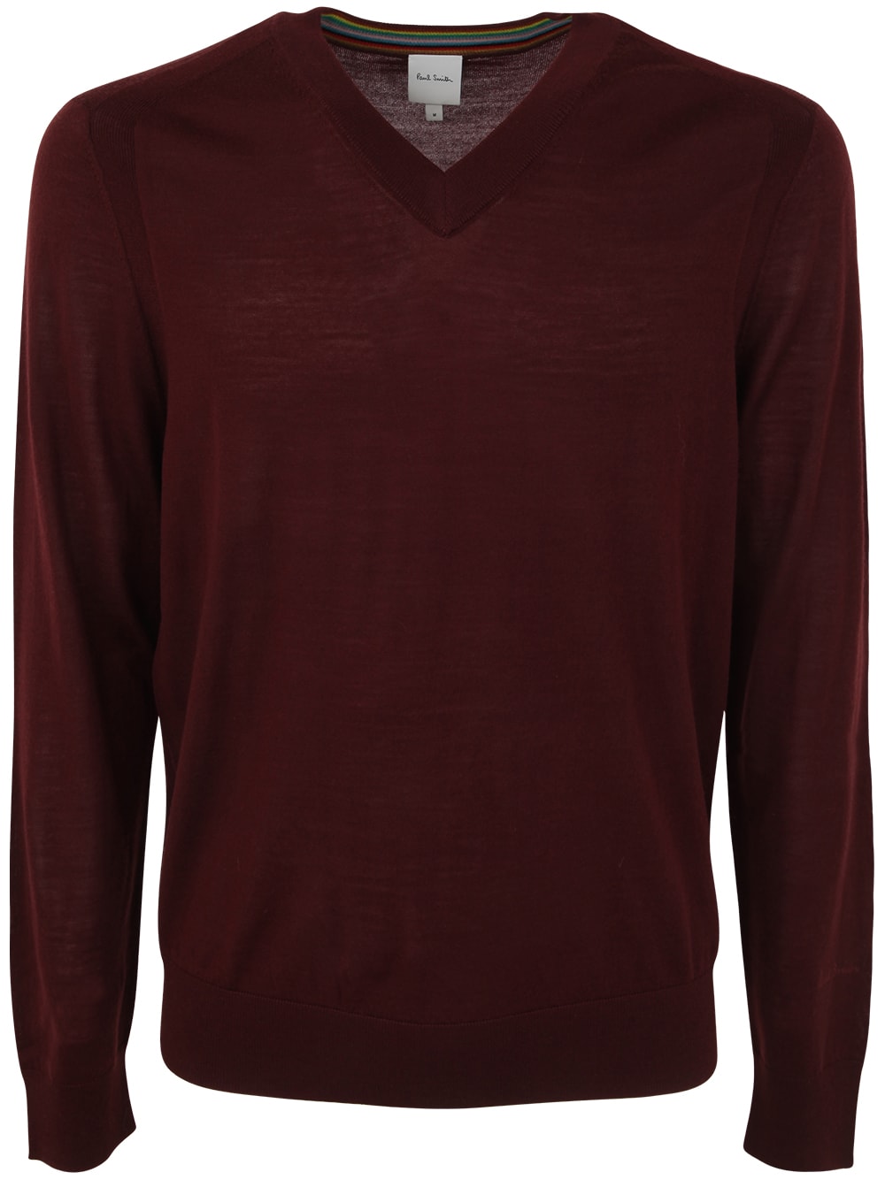 Shop Paul Smith Mens Sweater V Neck In Reds