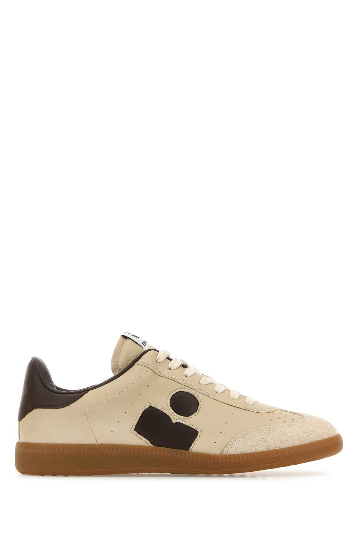 Isabel Marant Low-top Sneakers Featuring Contrast Panels In Nude