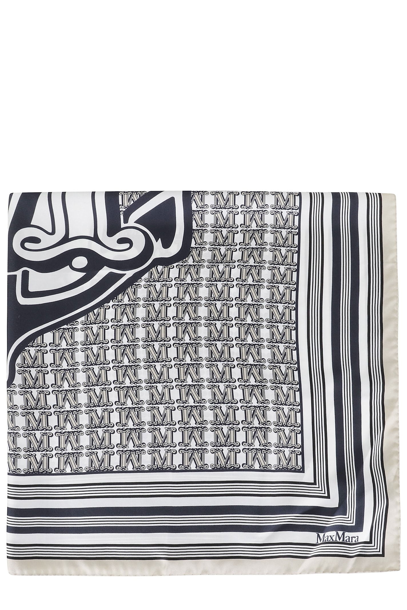 MAX MARA ALL-OVER PRINTED SCARF MAX MARA