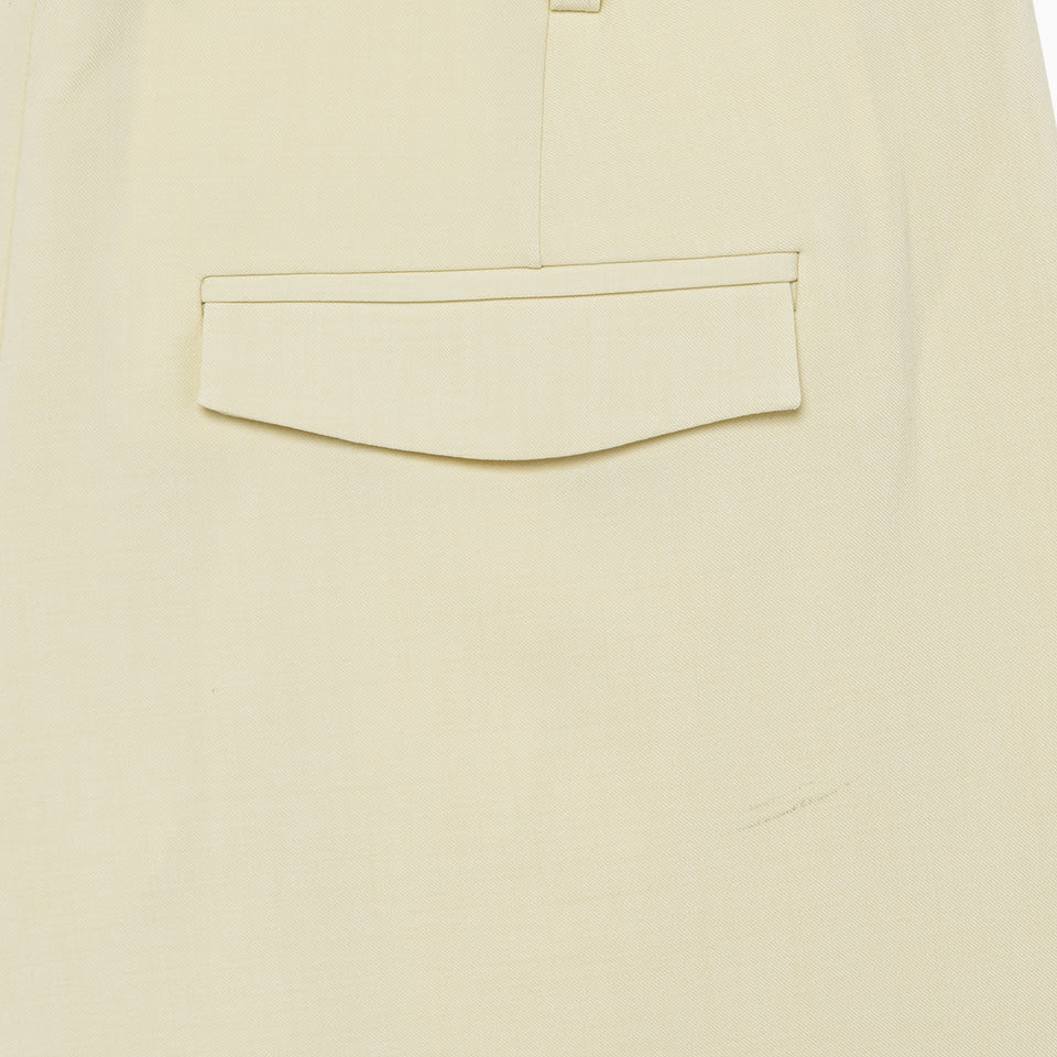 Shop Herskind Rupert Pants In Ice Yellow