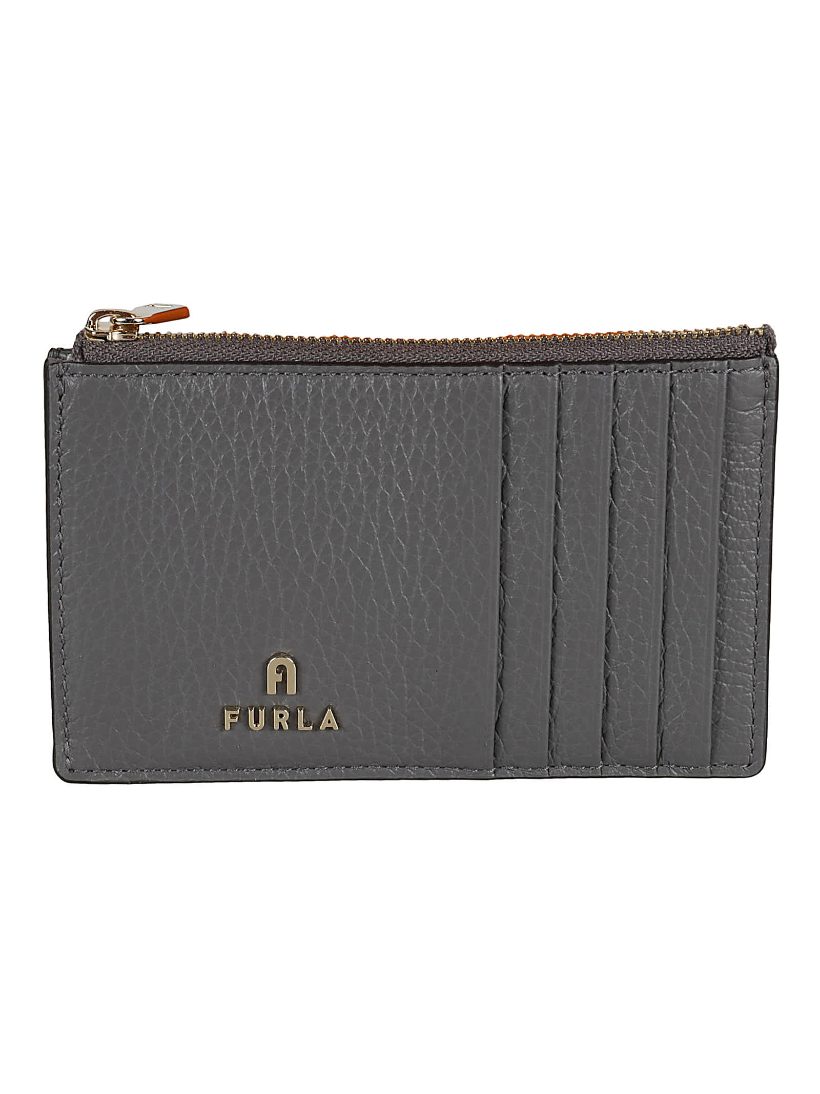 Bottom Logo Zip Card Holder