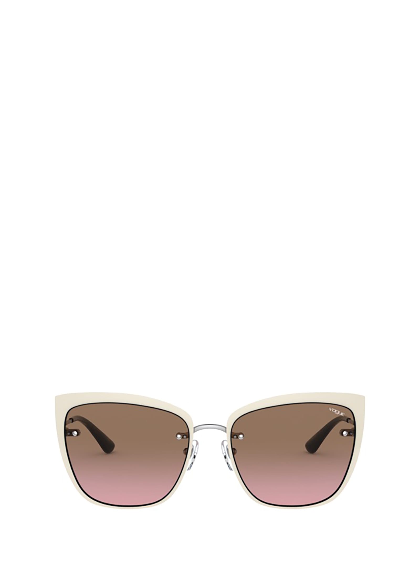 Vogue Eyewear Vogue Vo4158s Top Beige / Silver Sunglasses