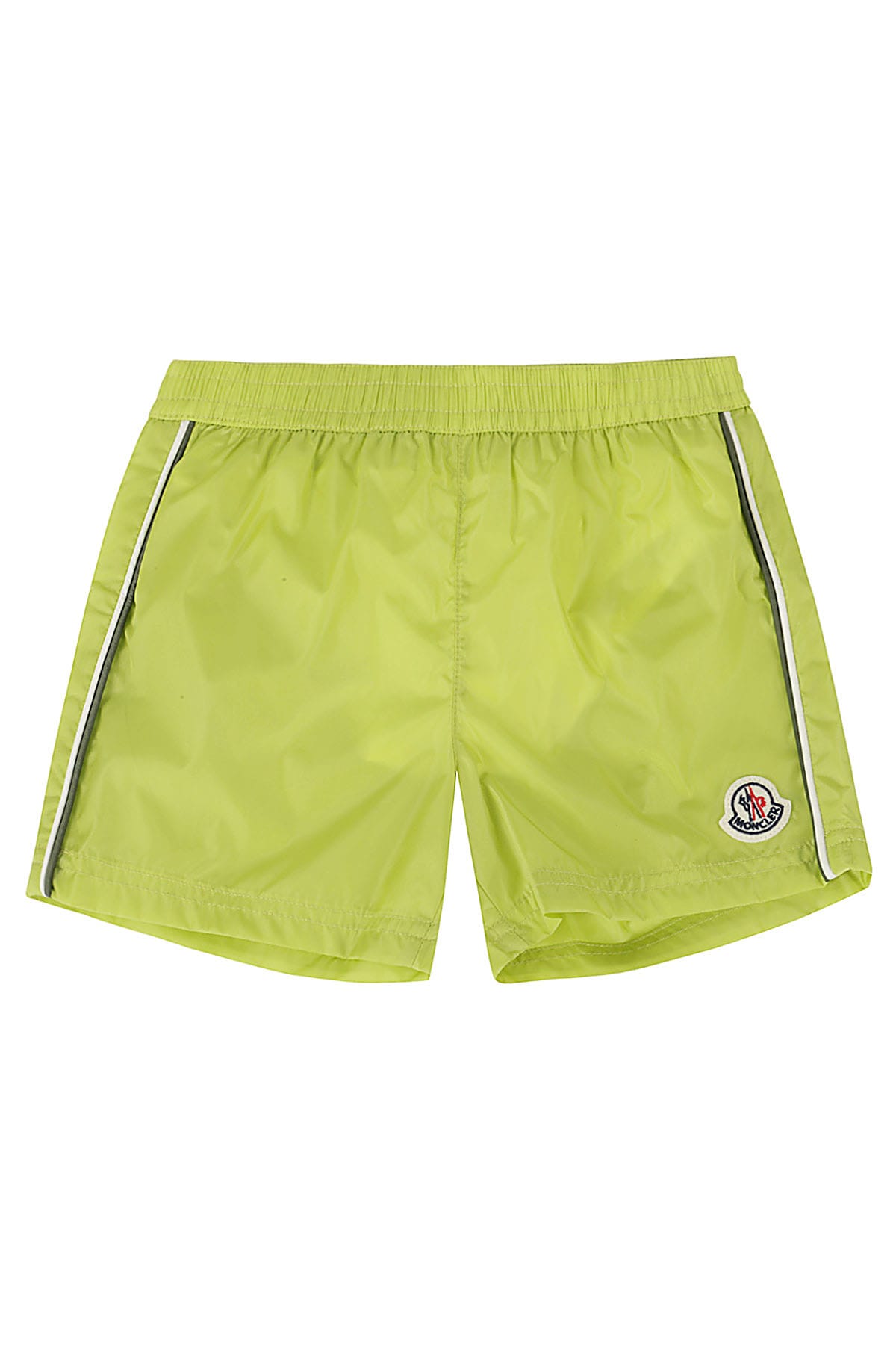 Moncler Kids' Shorts In G Lime