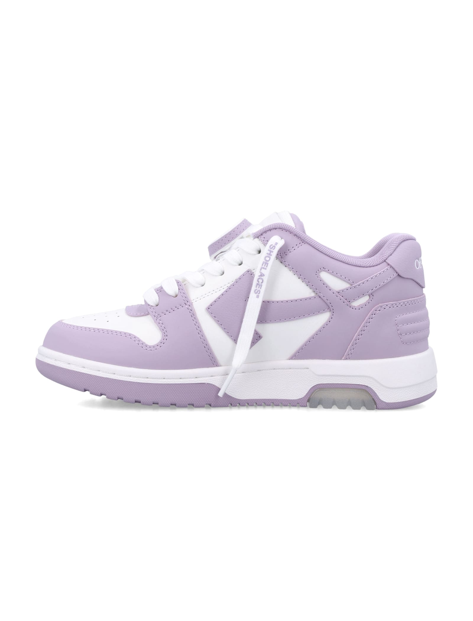 Off-white Out Of Office Womans Sneakers In Purple