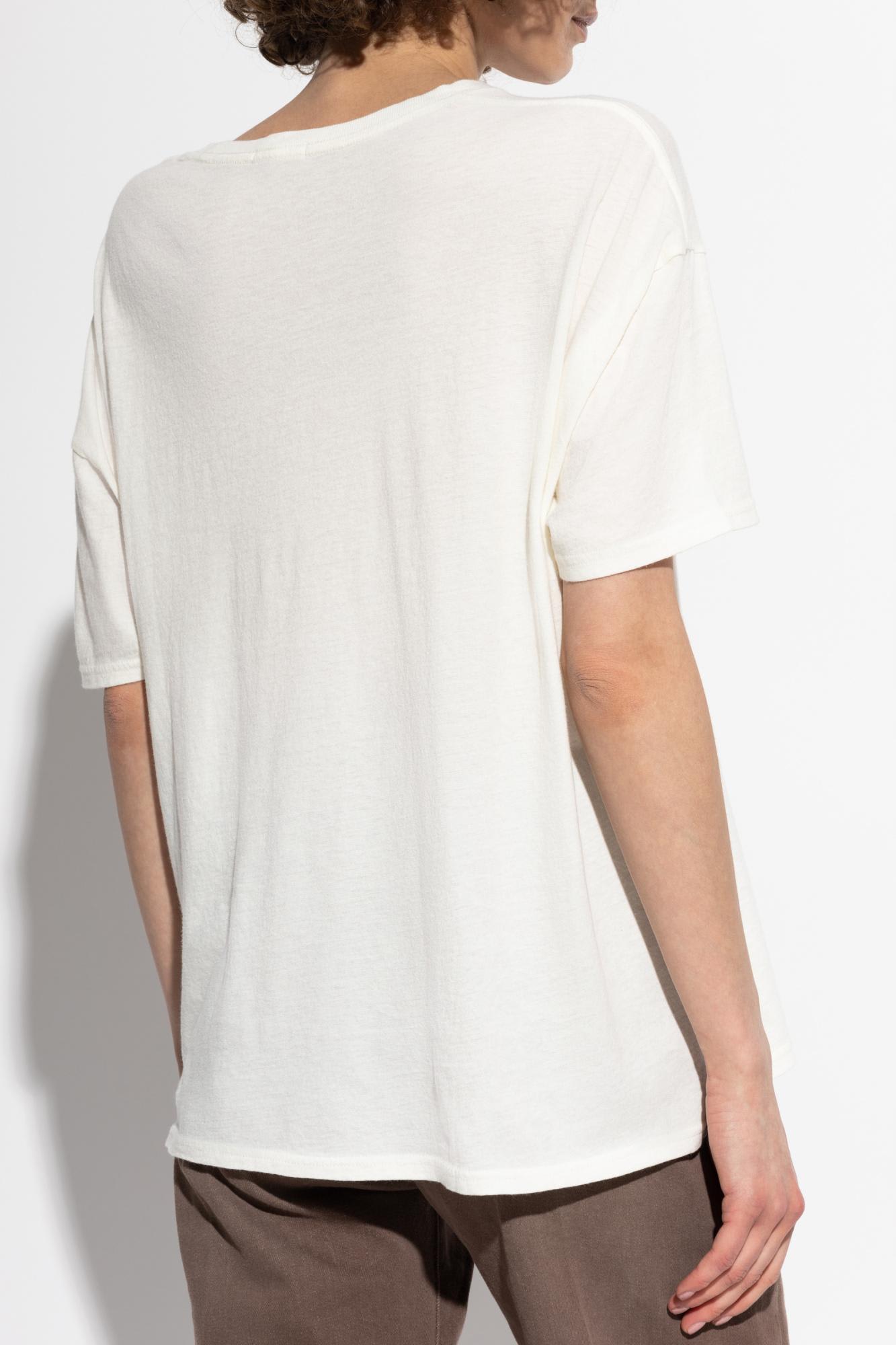 R13 T-shirt With Print In White