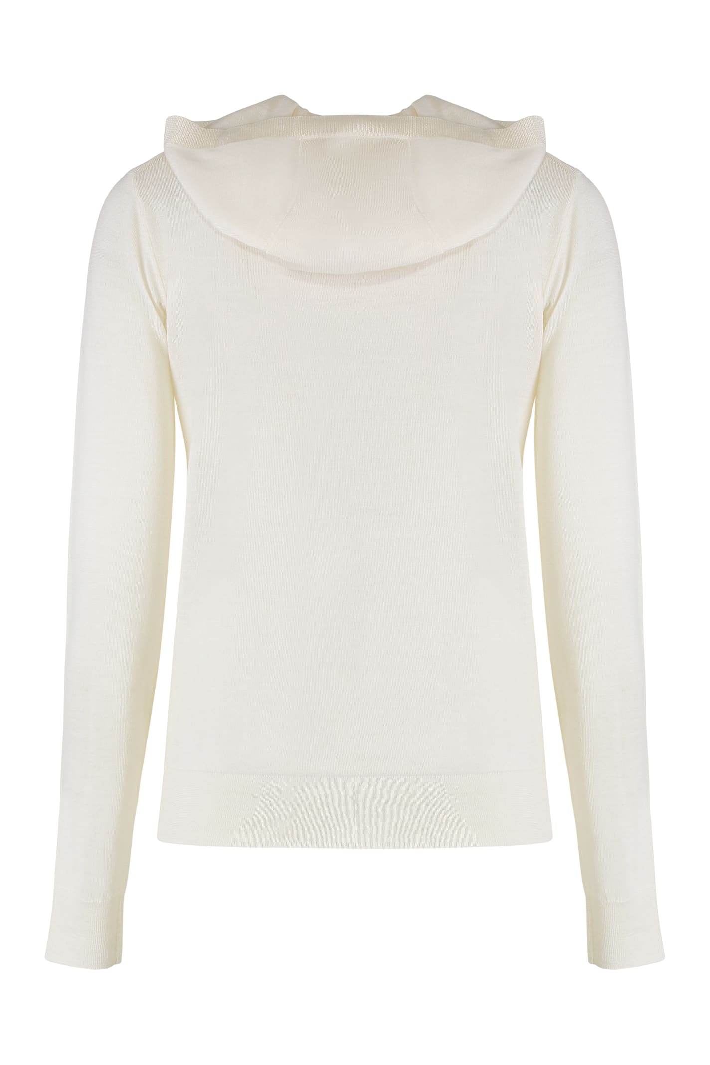 P.a.r.o.s.h . Linfa Knitted Hoodie In White