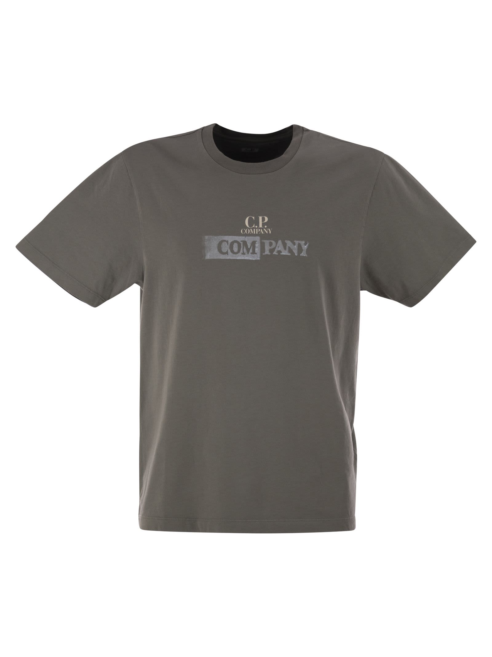 C.p. Company C.p.company Cotton T-shirt With Print