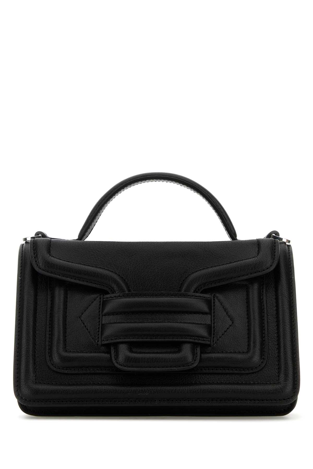 Pierre Hardy Black Leather Alpha Handbag