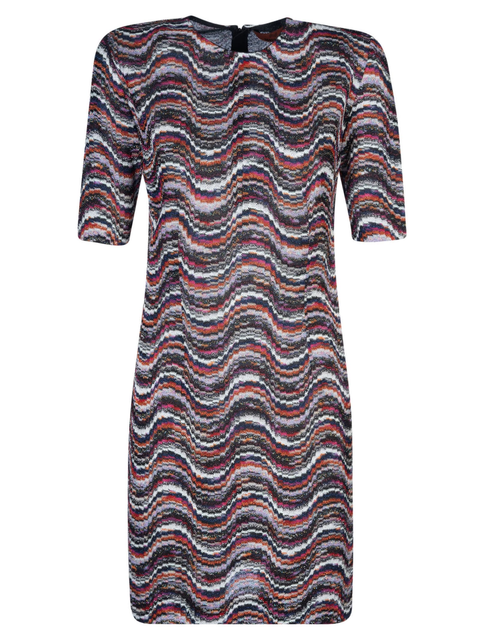Missoni Printed Short Dress In Wf Multi