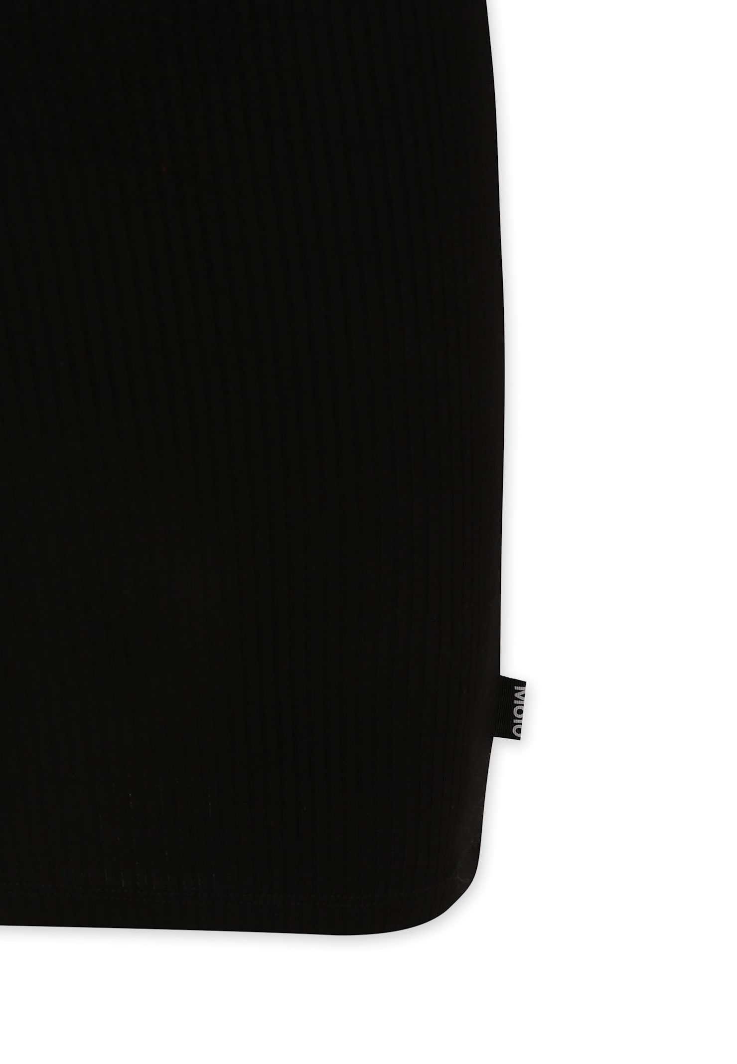 Molo Black Dress For Girl In Black