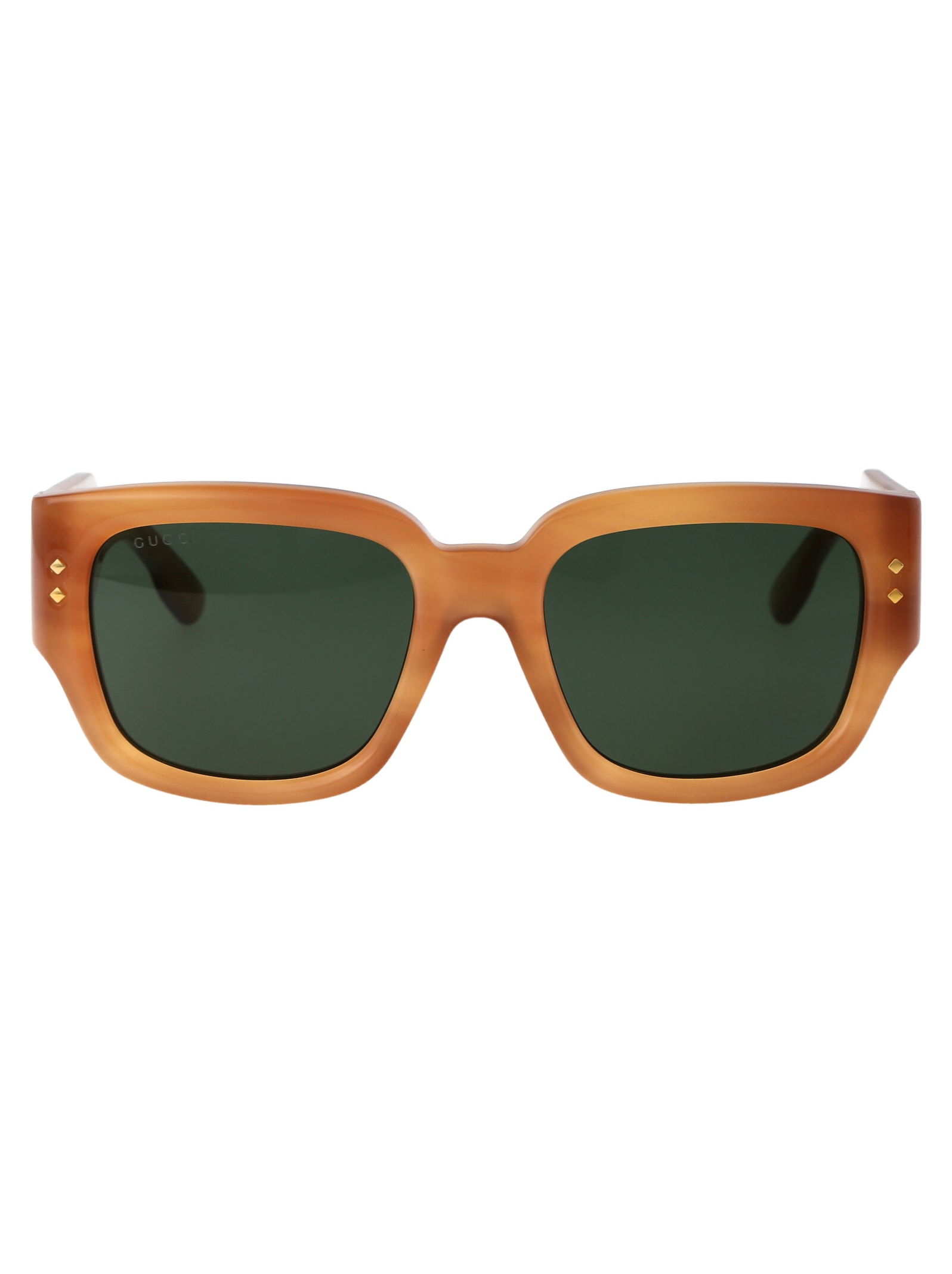 Shop Gucci Gg1261s Sunglasses In 004 Havana Havana Green