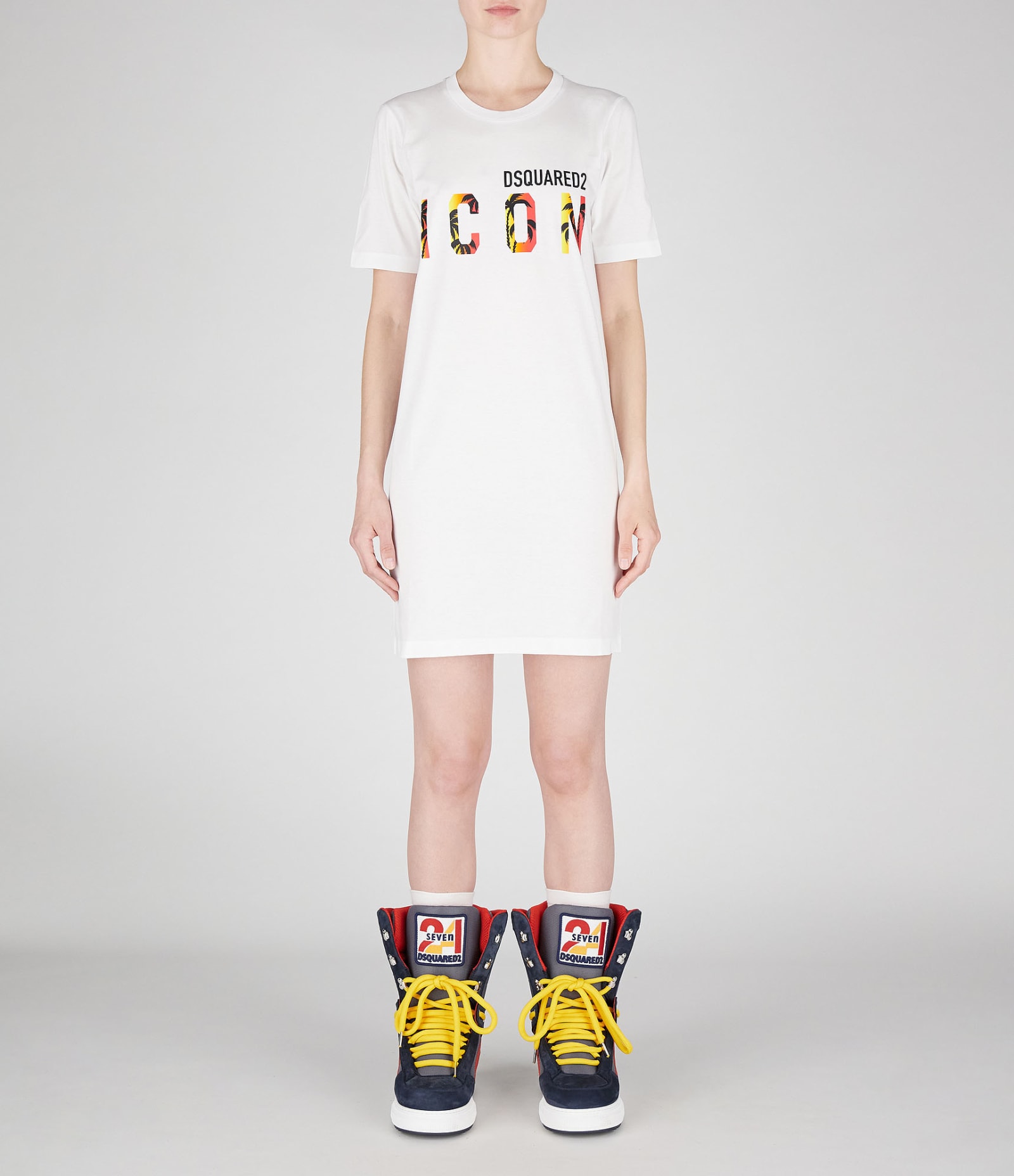 Shop Dsquared2 Dresses In White