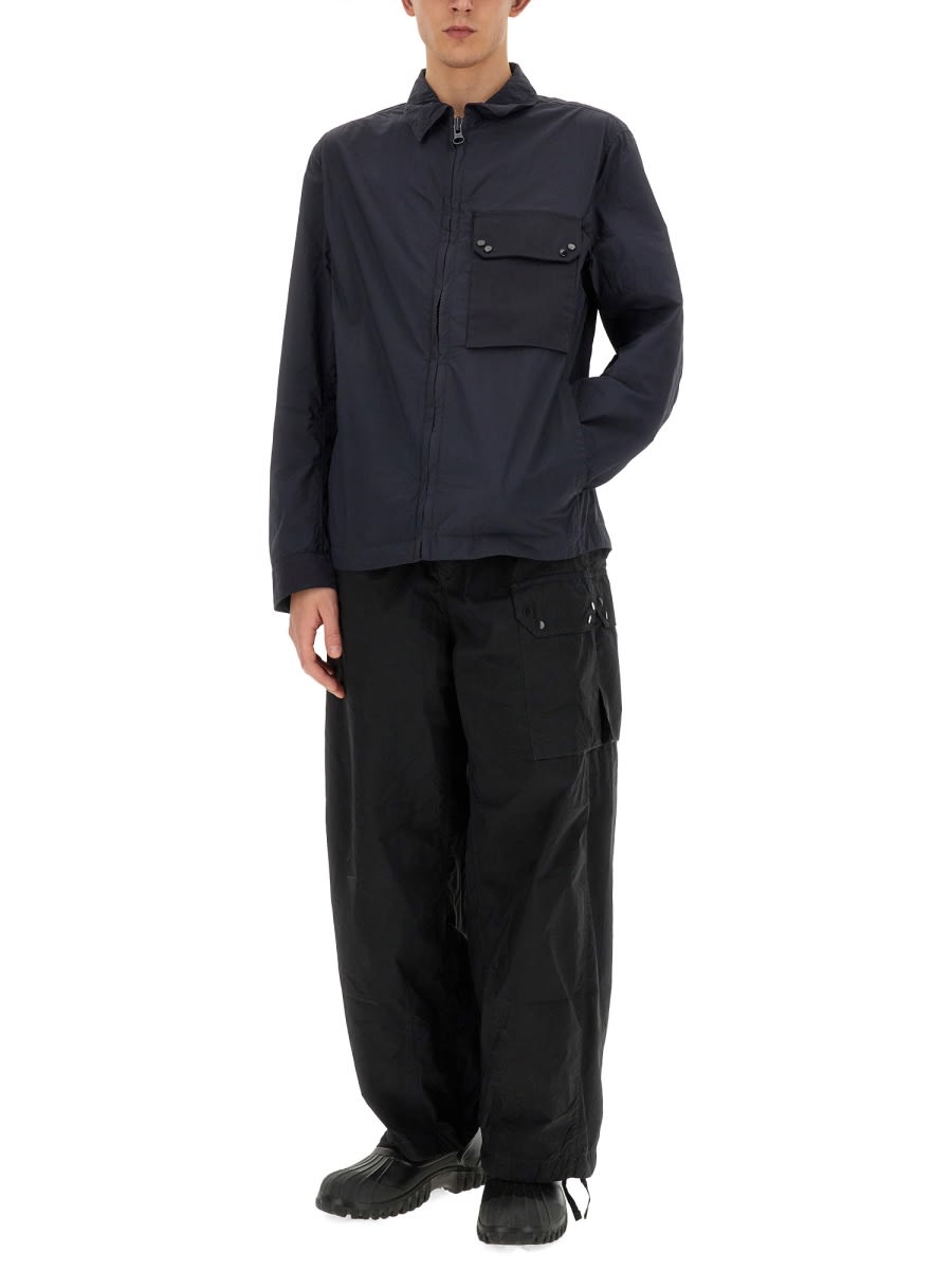 Ten C Mid Layer Jacket In Brown