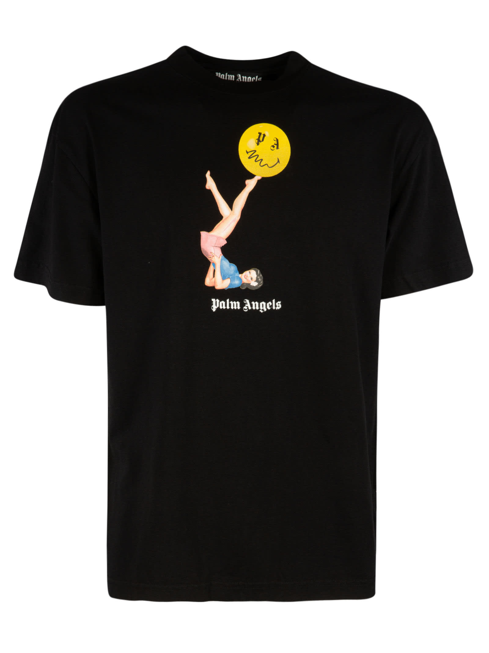 Palm Angels Juggler Pin-up T-shirt