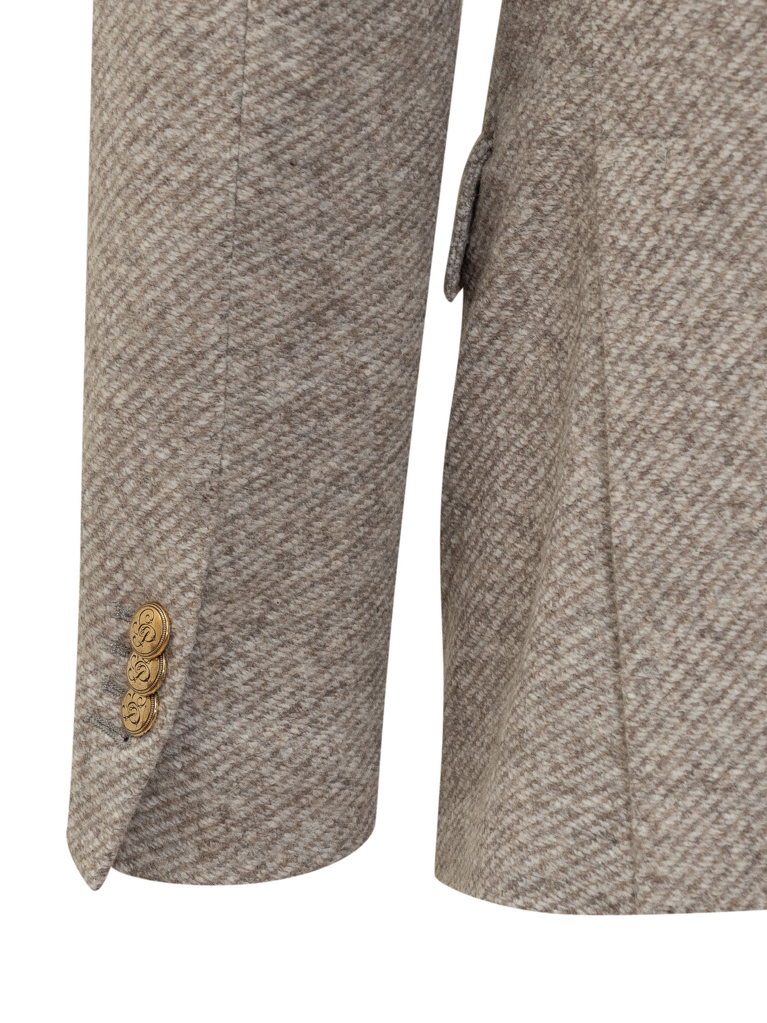 Shop Gabriele Pasini Blazer In Beige