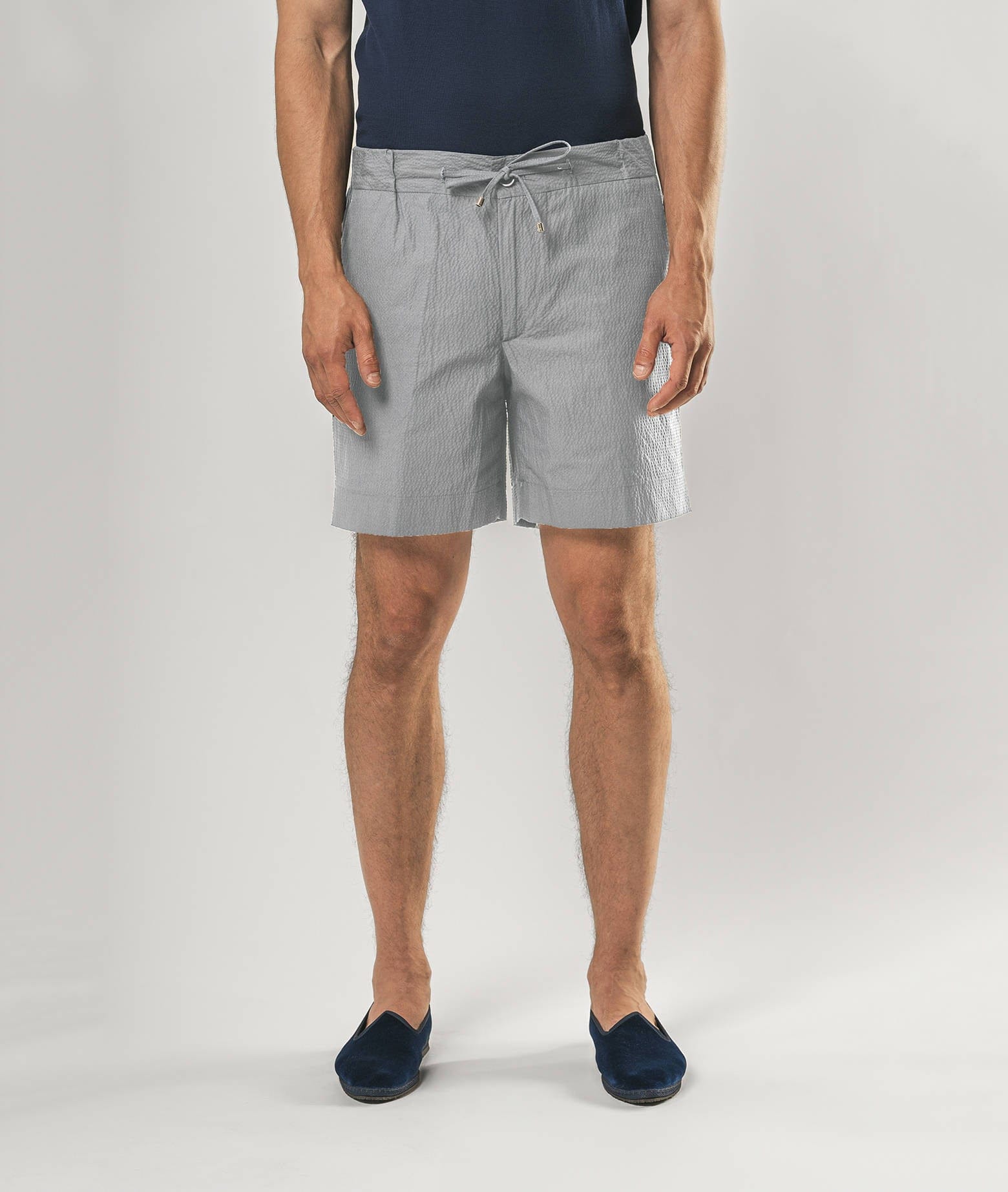 Larusmiani Emerald Bermuda Shorts Shorts In Lightgray