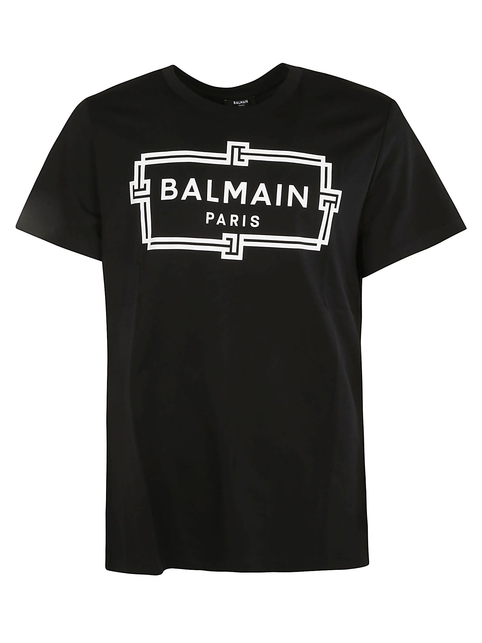 Balmain Regular Logo Print T-shirt