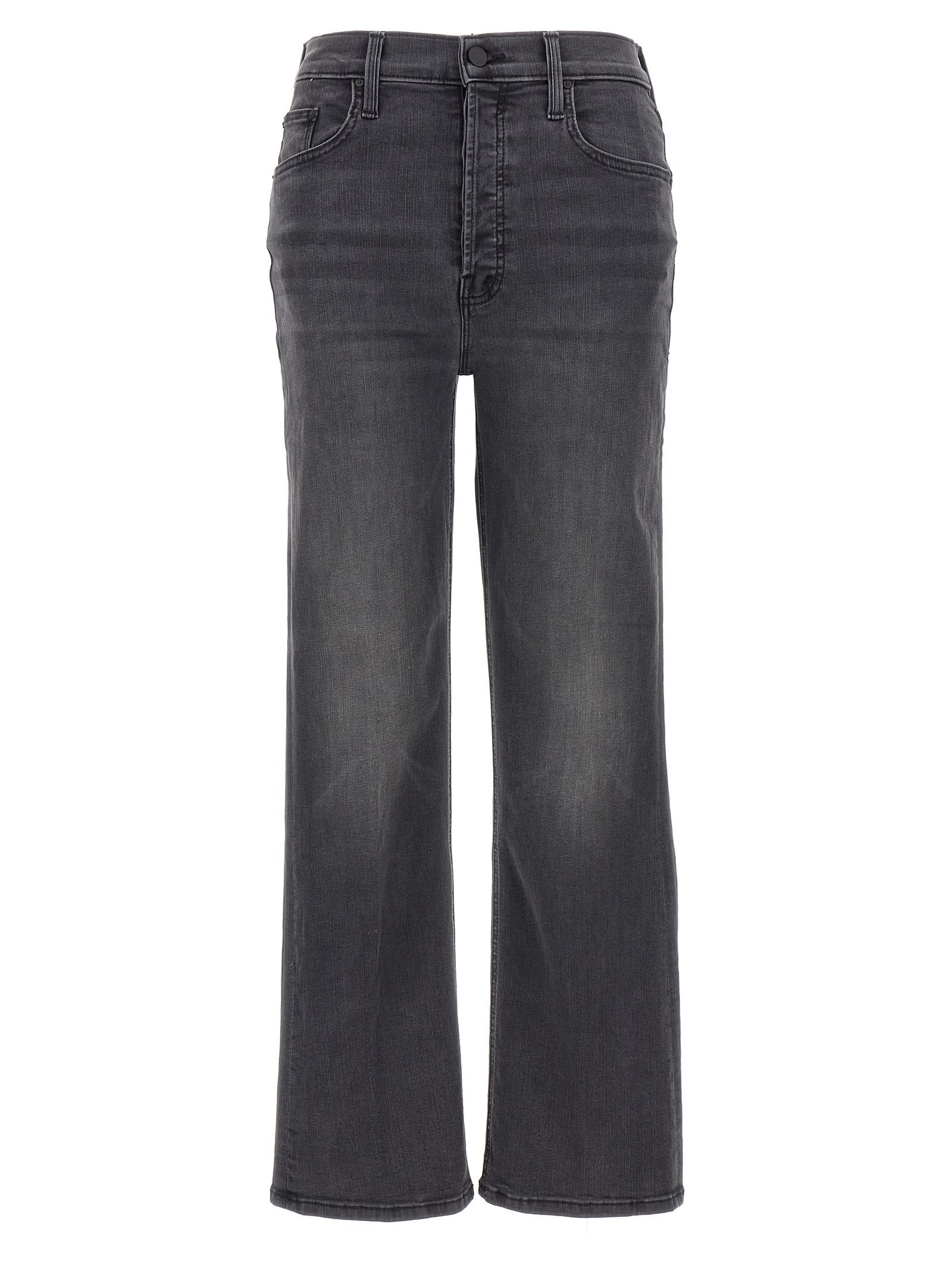 Shop Mother The Tripper Jeans In Gray