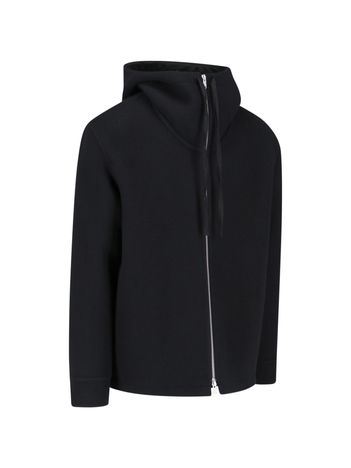 Shop Jil Sander Oversize Jacket In Black