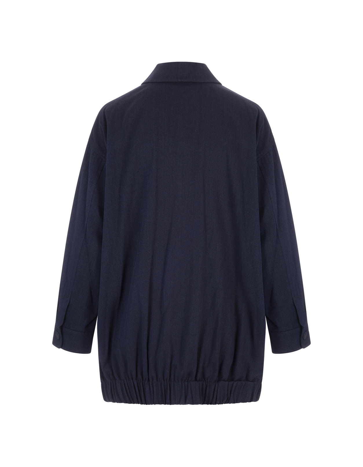 Max Mara Navy Vanity Jacket In Blue