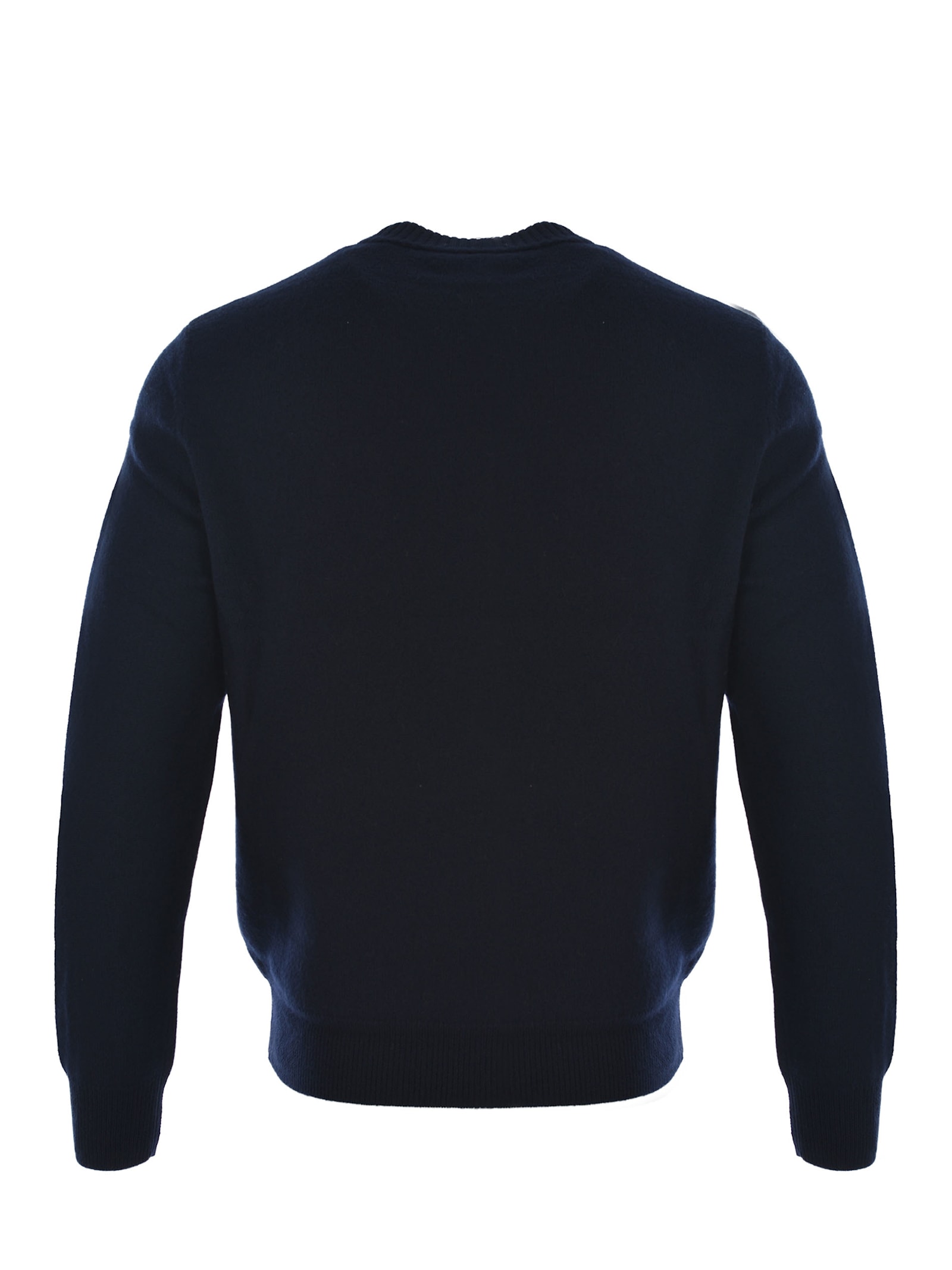 Shop Apc Sweater Joshua Made Of Virgin Wool In Blue