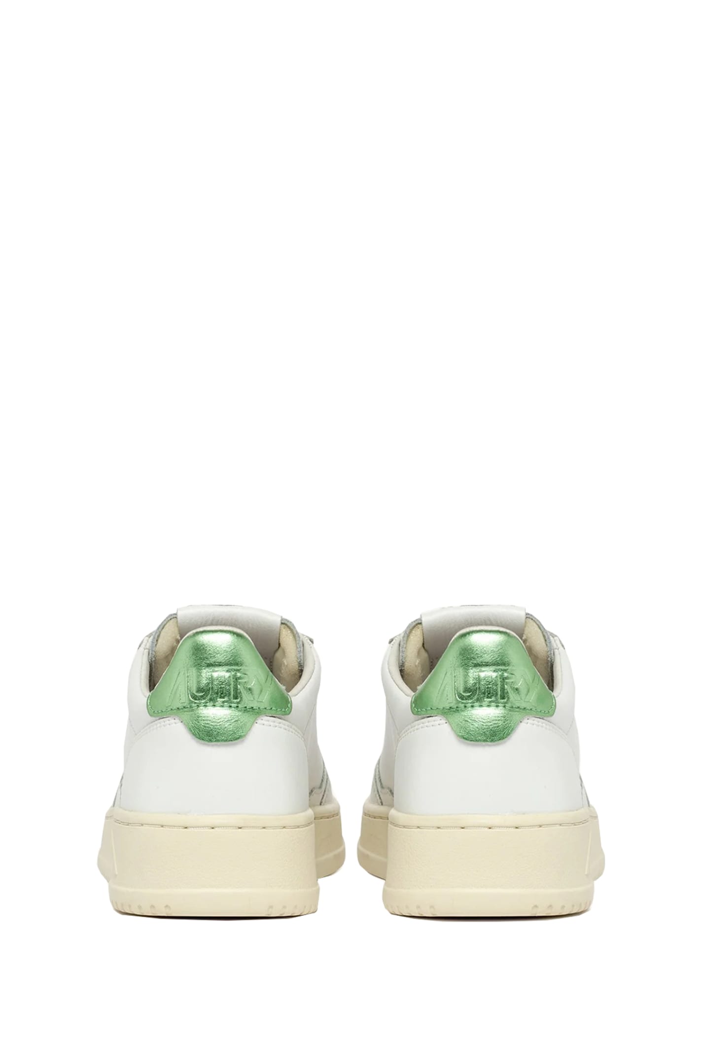 Autry Medalist Lace-up Sneakers In Bianco