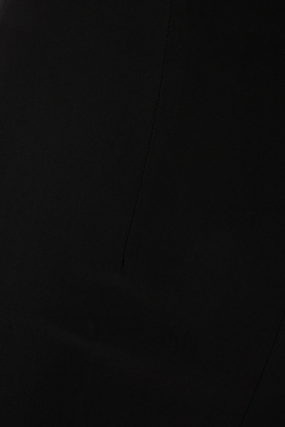 Alberta Ferretti Black Stretch Wool Blend Pants In Black