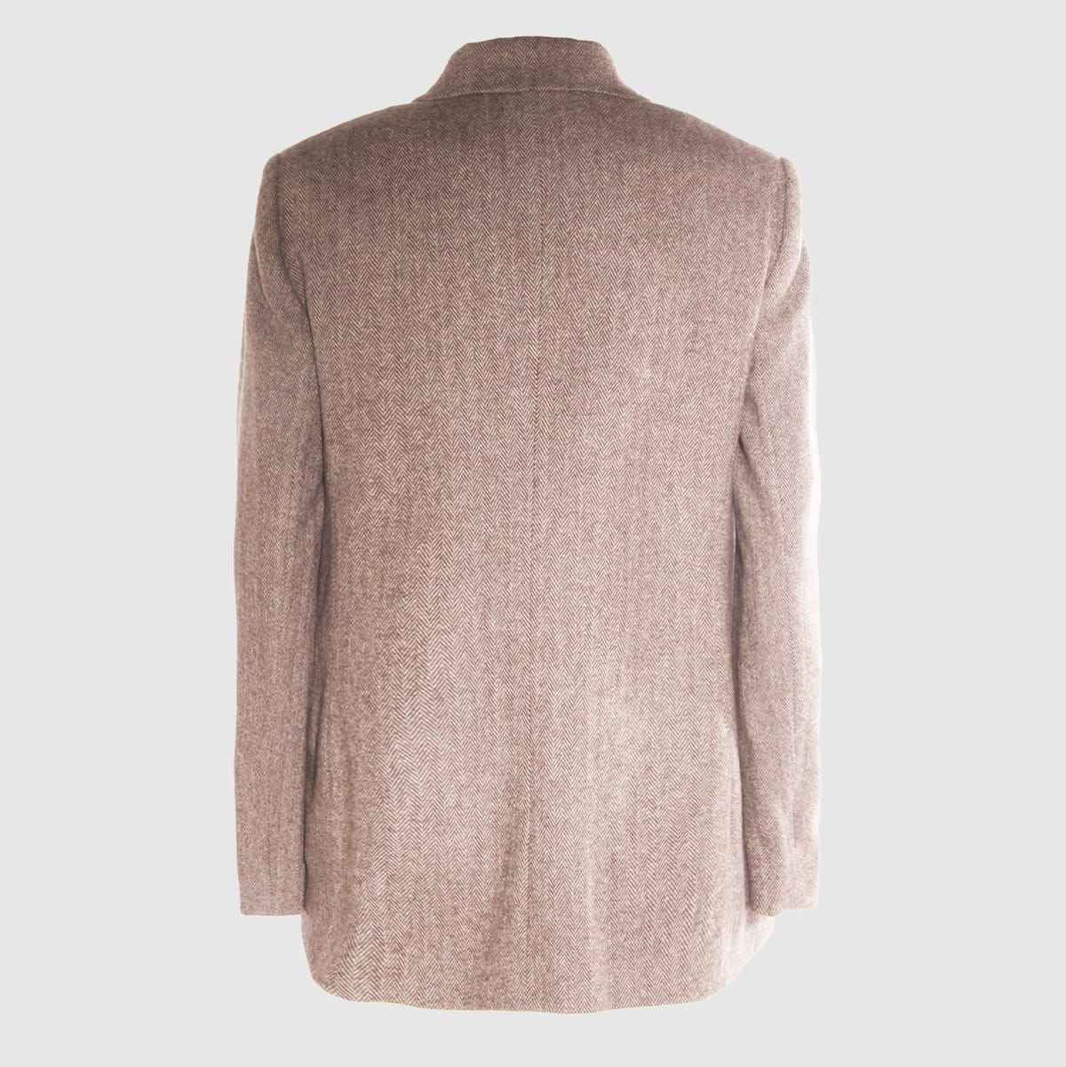 Antonelli Double-breasted Suit Jacket In Brown