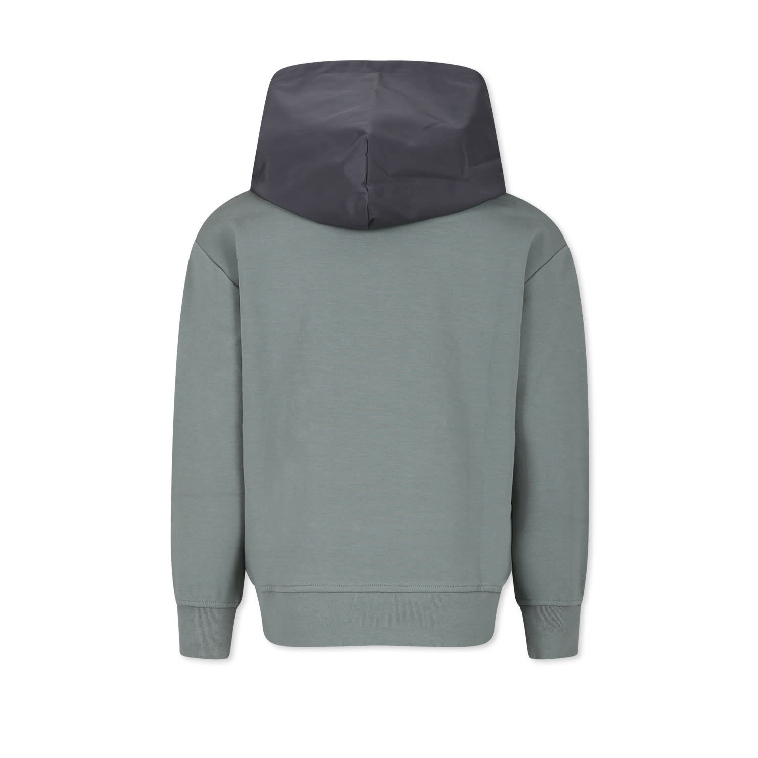 Shop Calvin Klein Green Sweatshirt For Boy With Logo