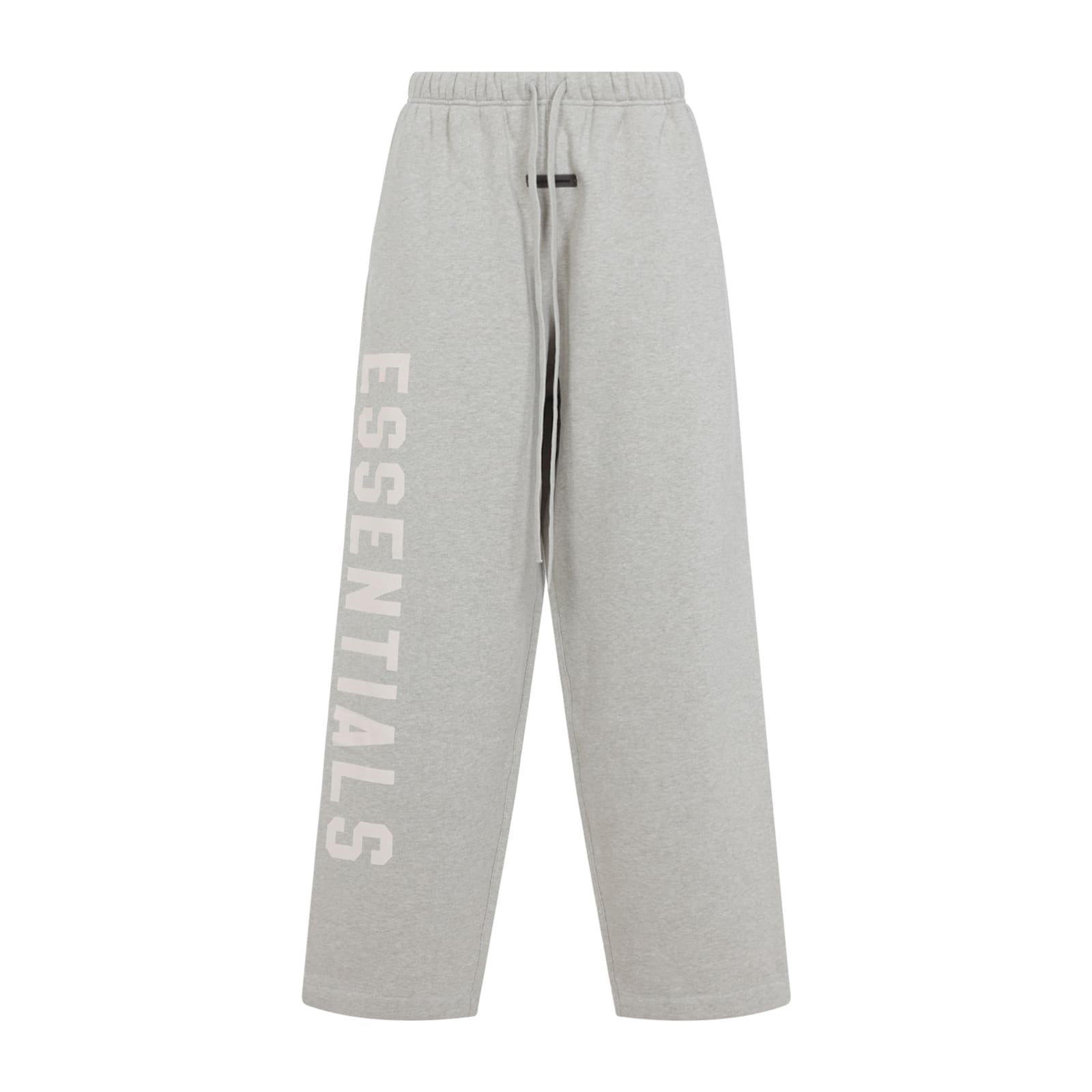 Fear Of God Heather Stone Grey Cotton Lounge Fleece Sweatpants In Gray