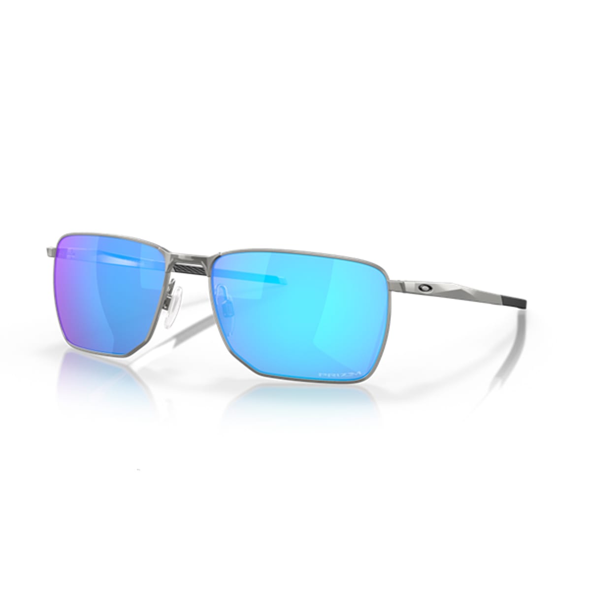Shop Oakley Oo4142 414204 Sunglasses In Argento