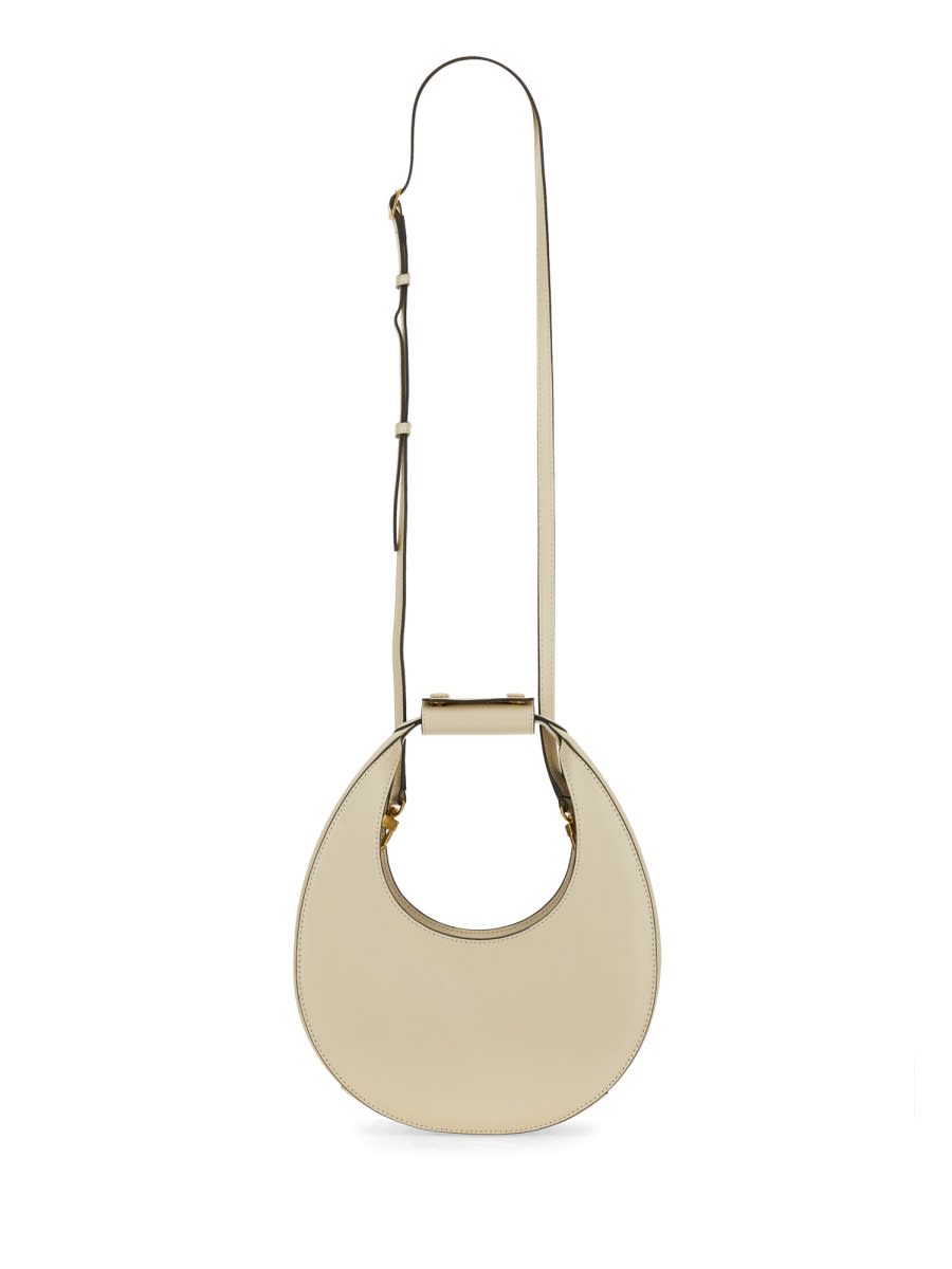 Staud Borsa Moon Mini In Ivory