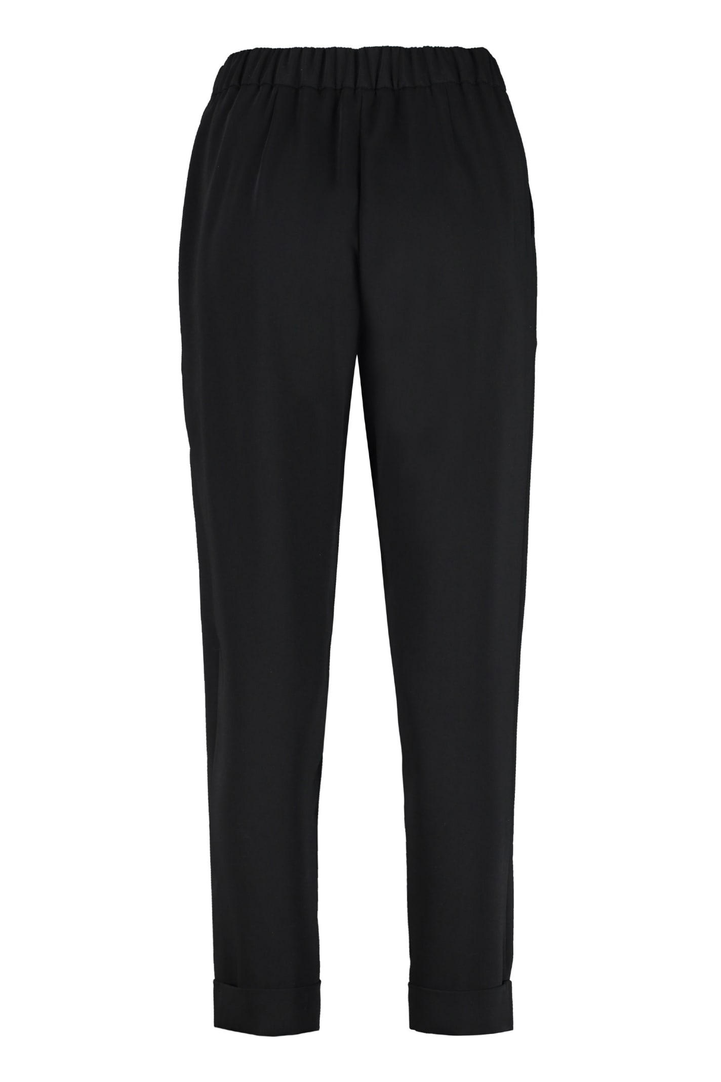 P.a.r.o.s.h Cady Trousers In Black