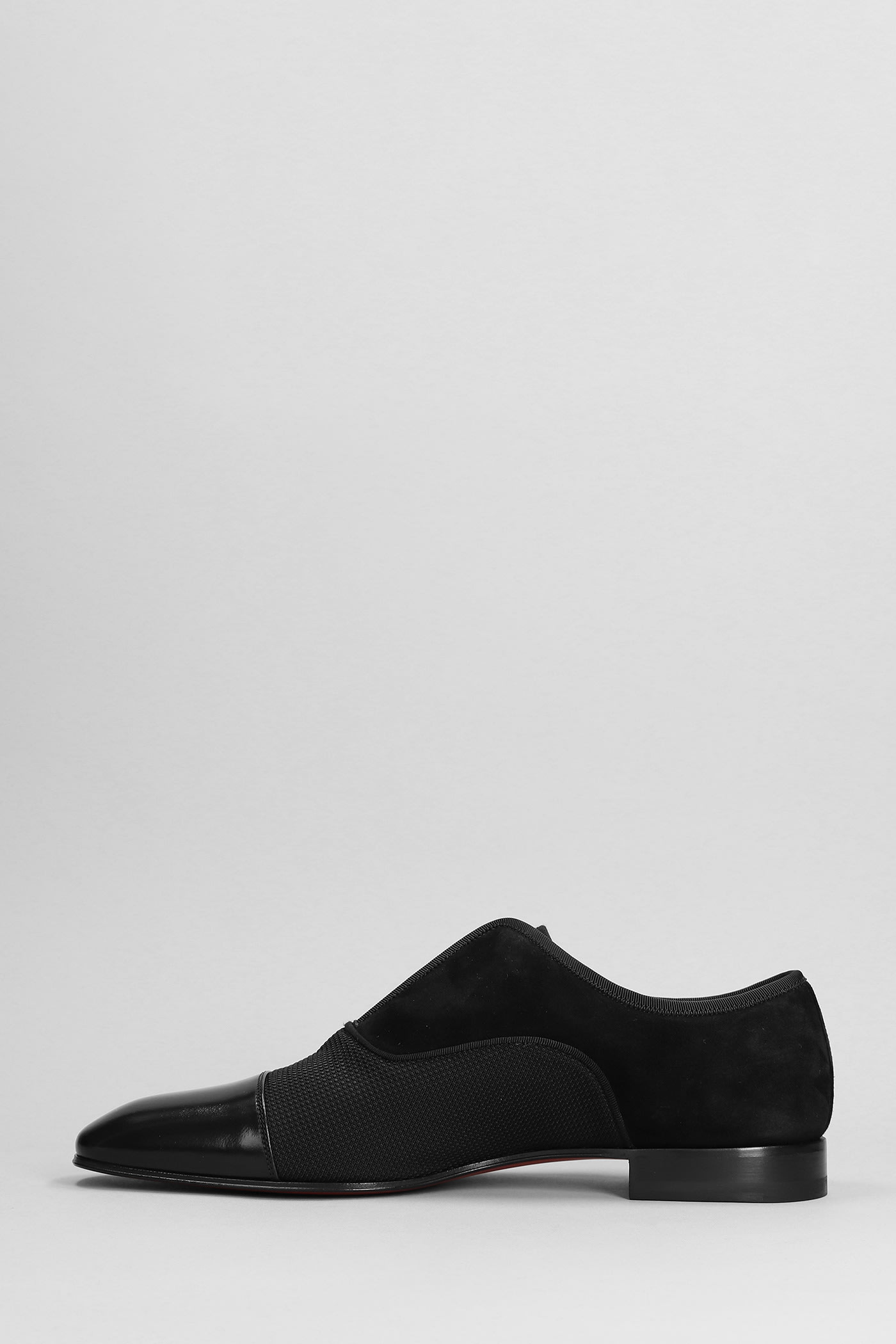 Christian Louboutin Alpha Male Flat Loafers In Black