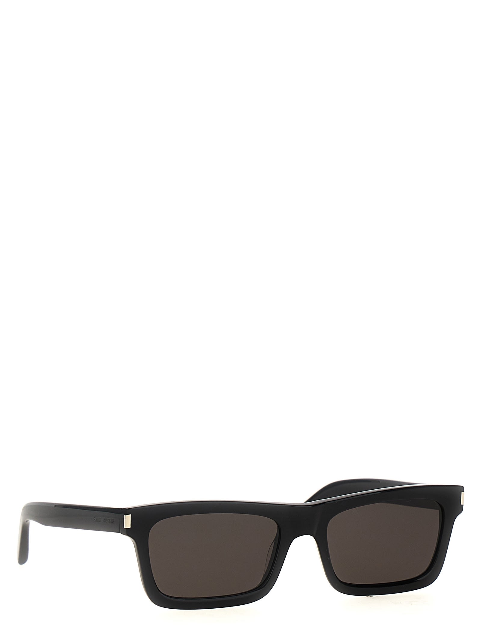 Shop Saint Laurent Sl 461 Sunglasses In Black