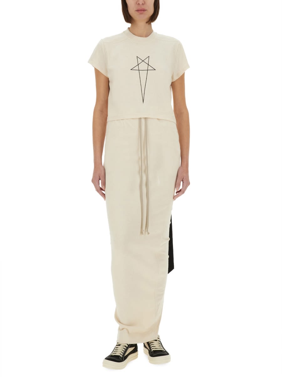 DRKSHDW PILLAR MAXI SKIRT 