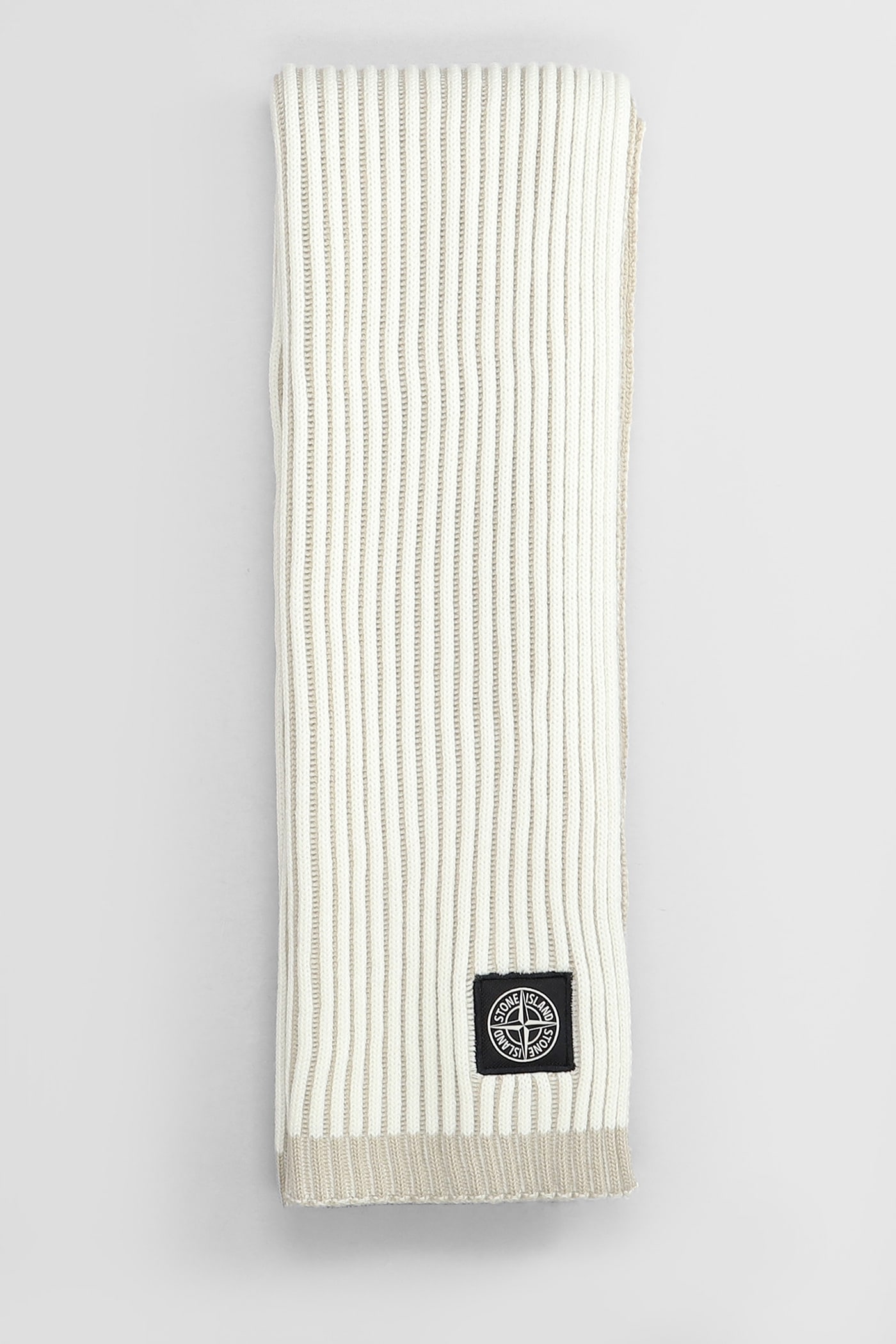 Scarve In Beige Wool