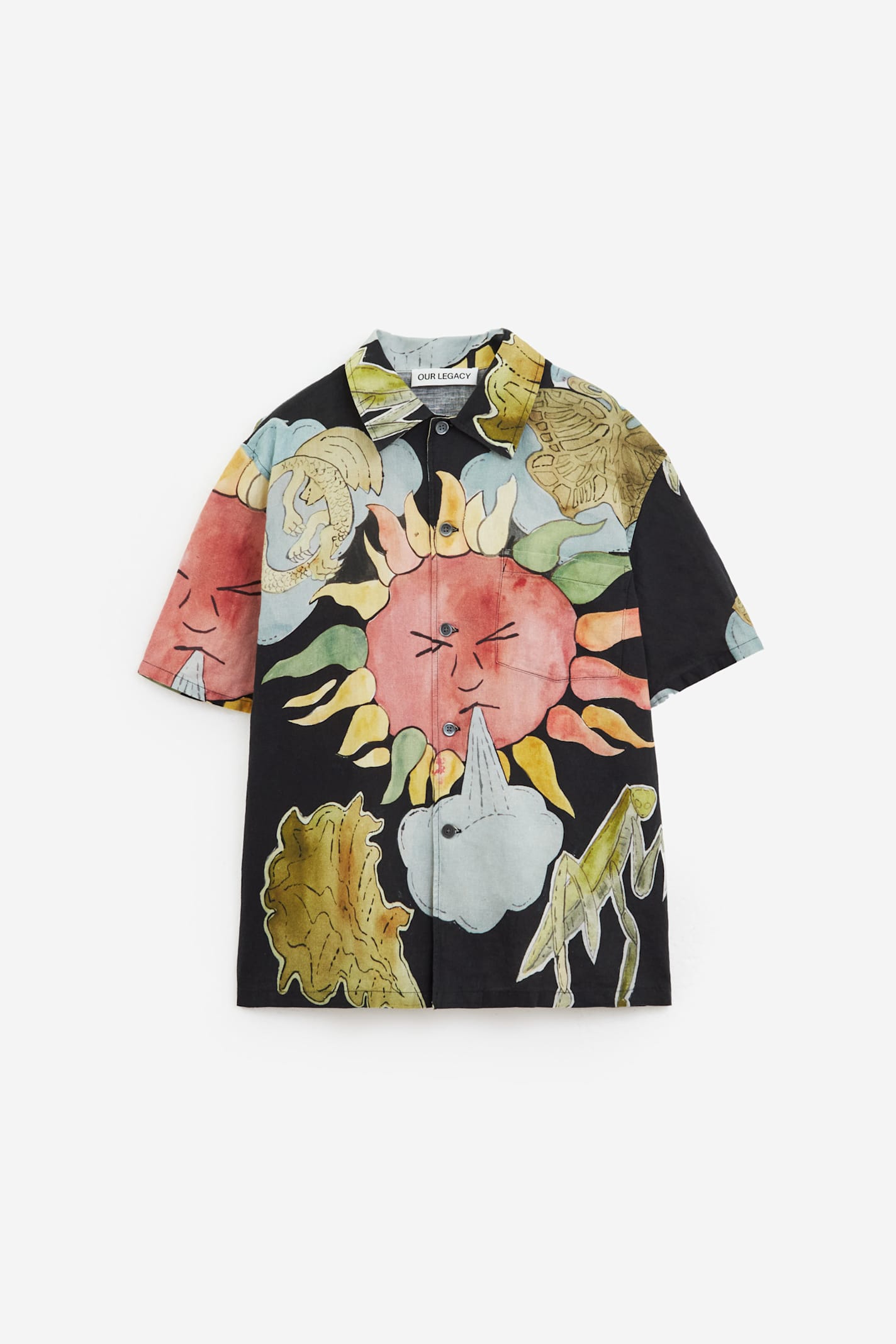 Shop Our Legacy Box Shortsleeve Shirt In Multicolor