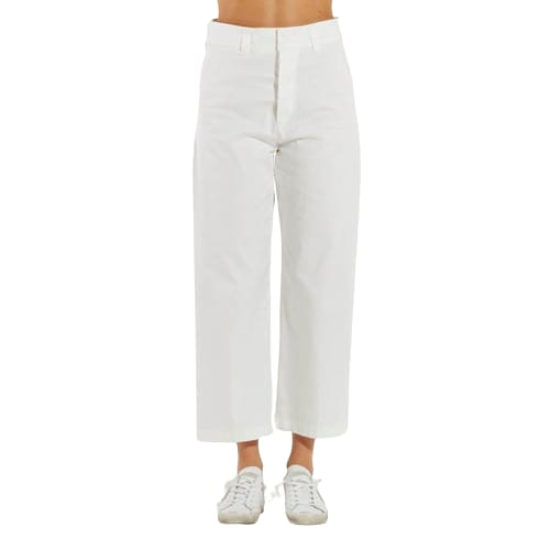 Shop Department Five Trousers In Bianco